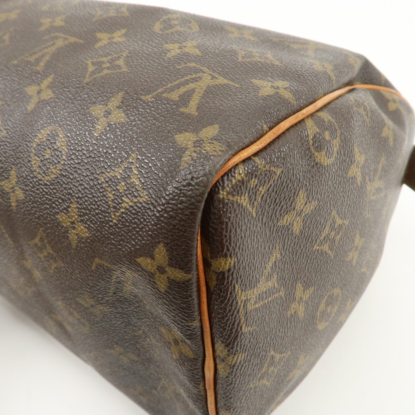 Louis Vuitton Monogram Speedy 30 Boston Bag Hand Bag Brown M41526