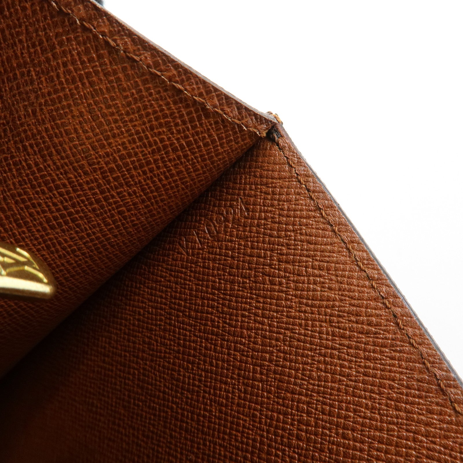 Louis Vuitton Monogram Malesherbes Canvas Hand Bag Brown M51379