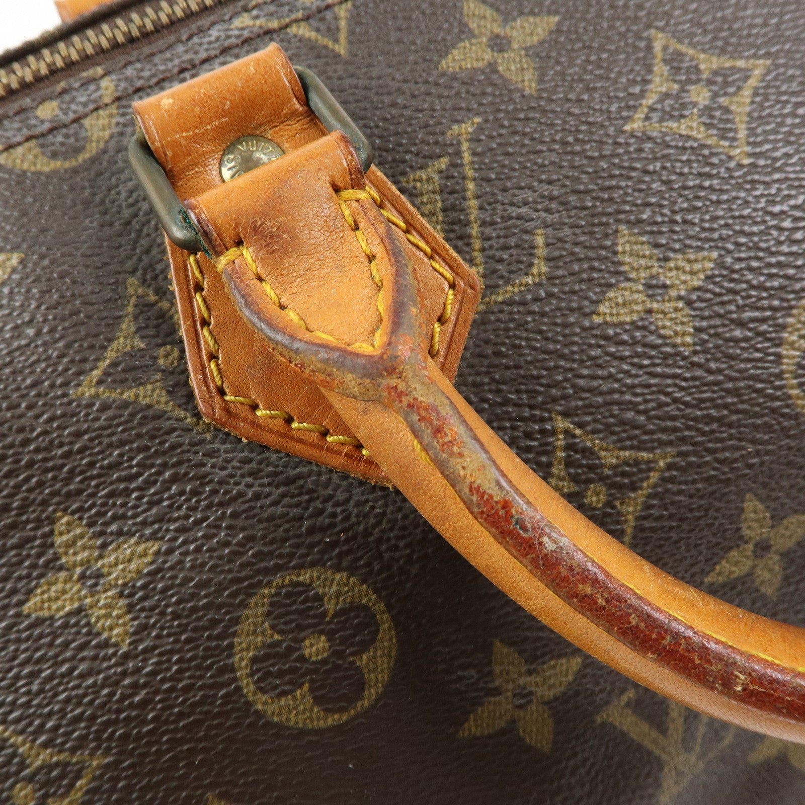 Louis Vuitton Monogram Speedy 35 Boston Bag Hand Bag M41524