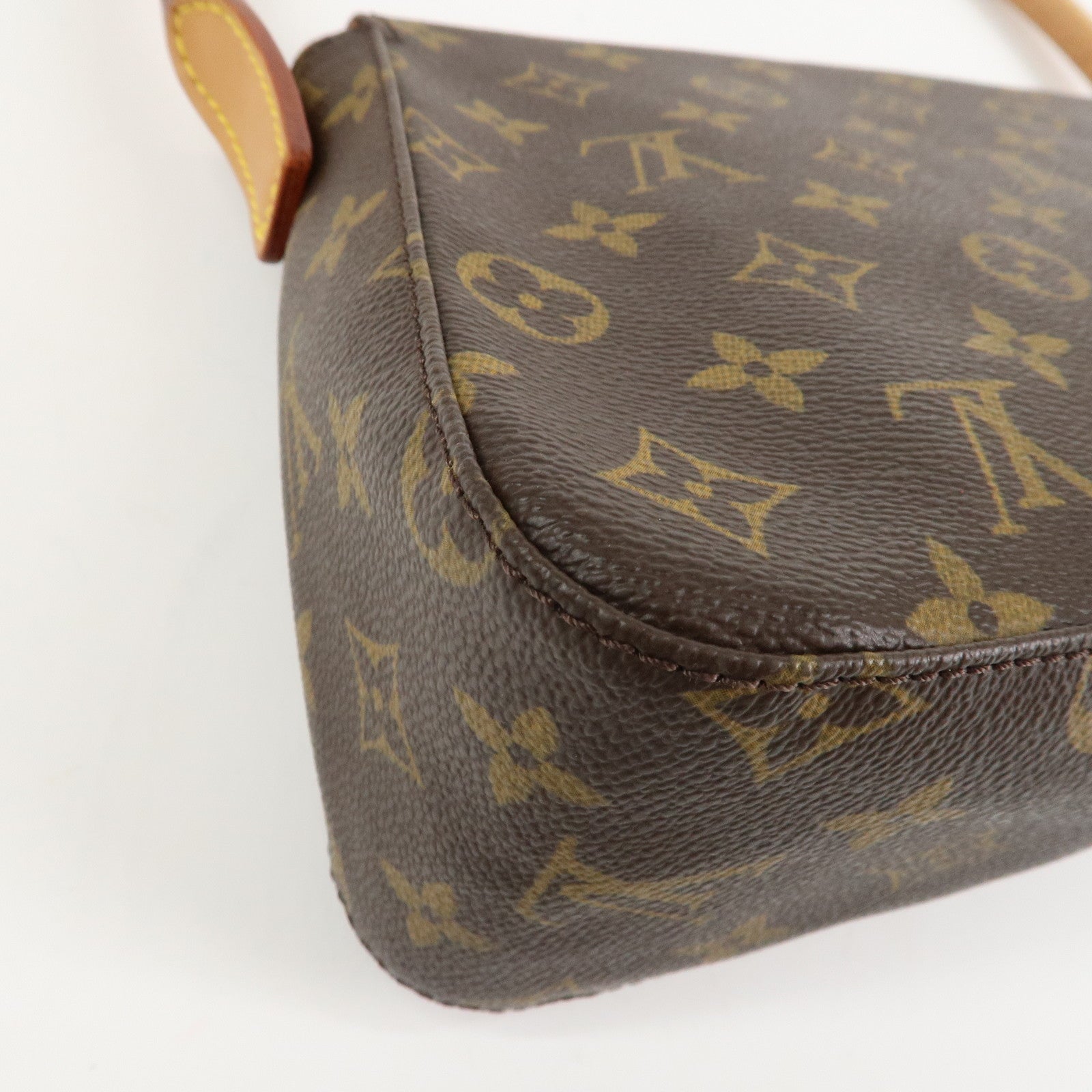 Louis Vuitton Monogram Mini Looping Shoulder Bag Brown M51147