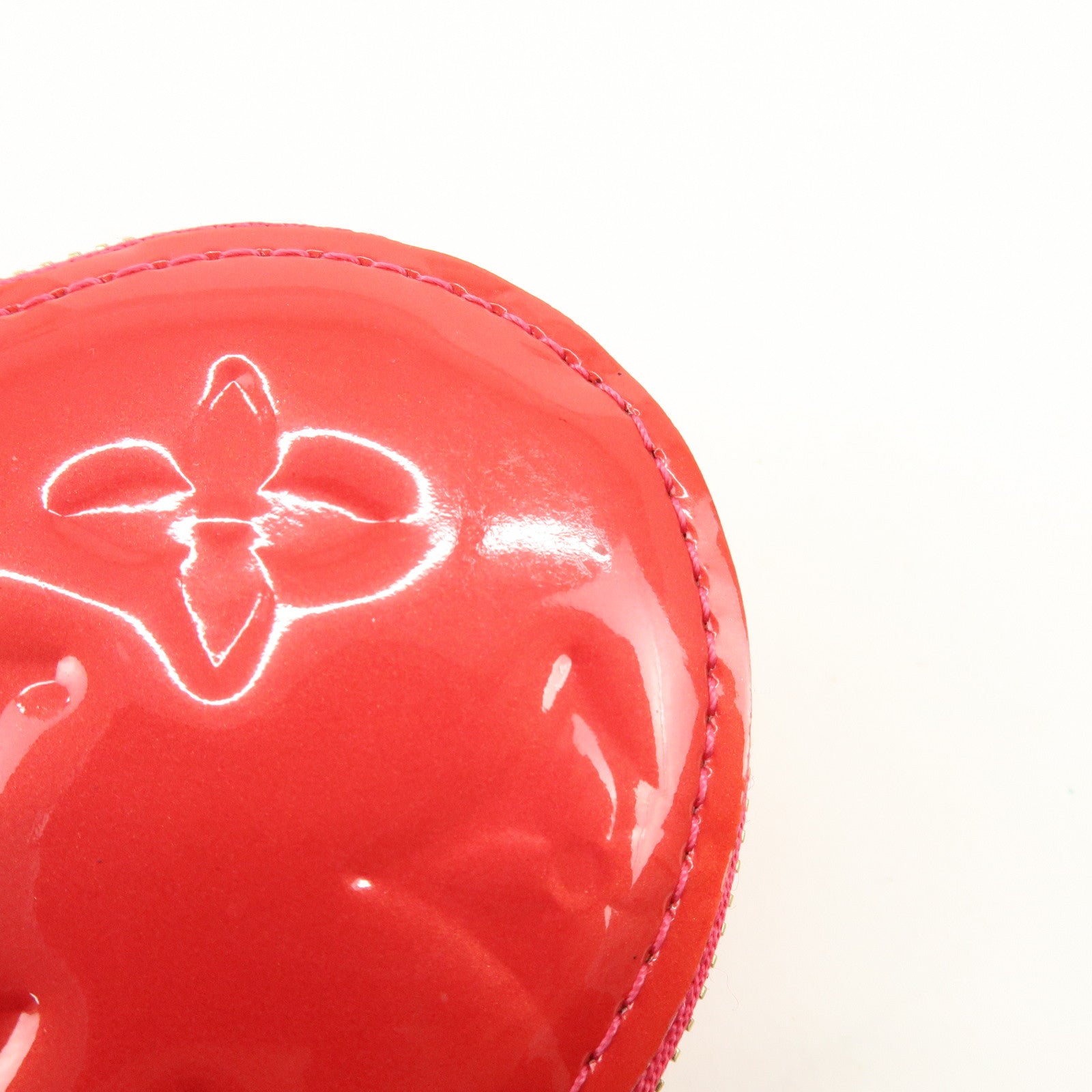 Louis Vuitton Monogram Vernis Porte Monnaie Coeur Coin Case M93657