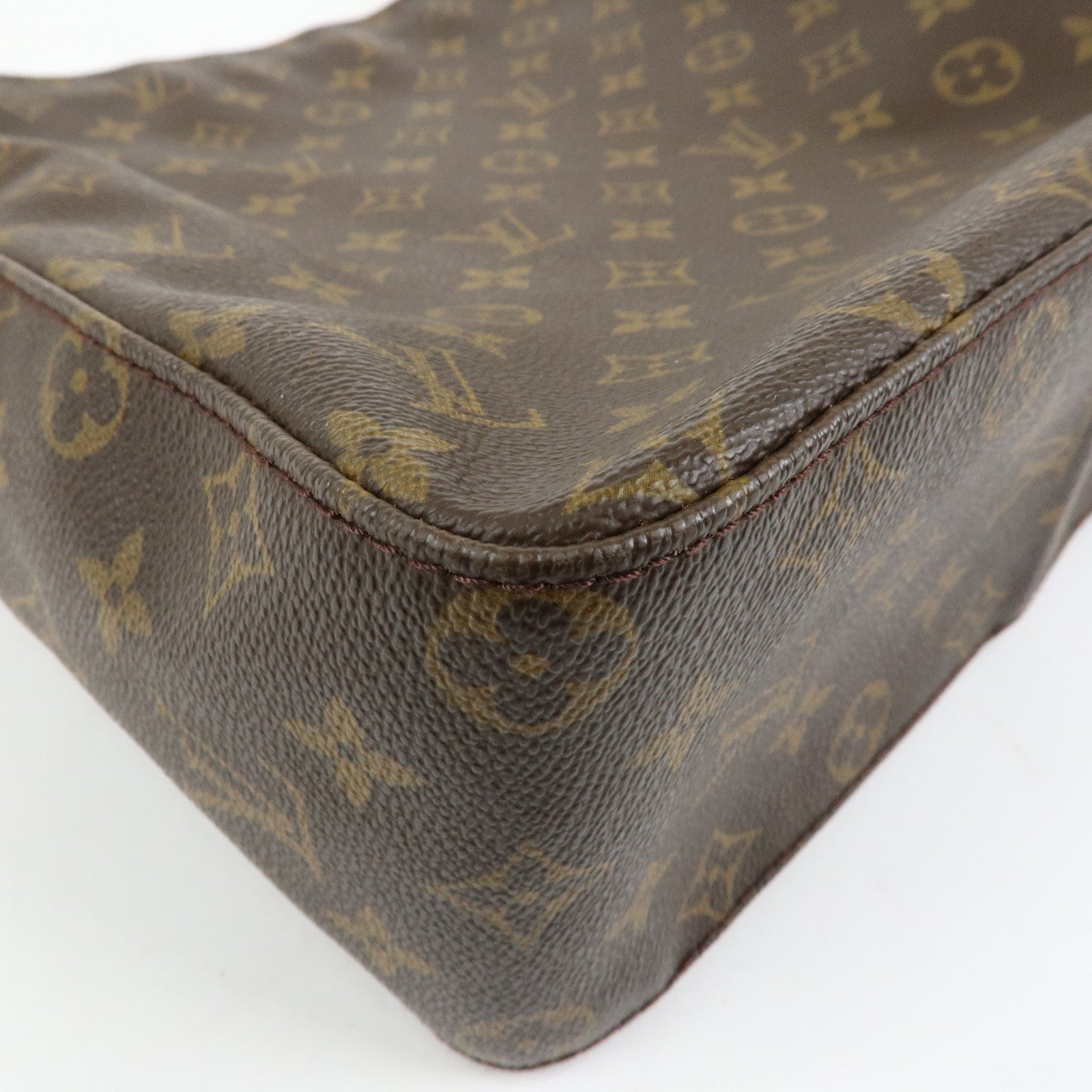 Louis Vuitton Monogram Looping GM Shoulder Bag Brown M51145