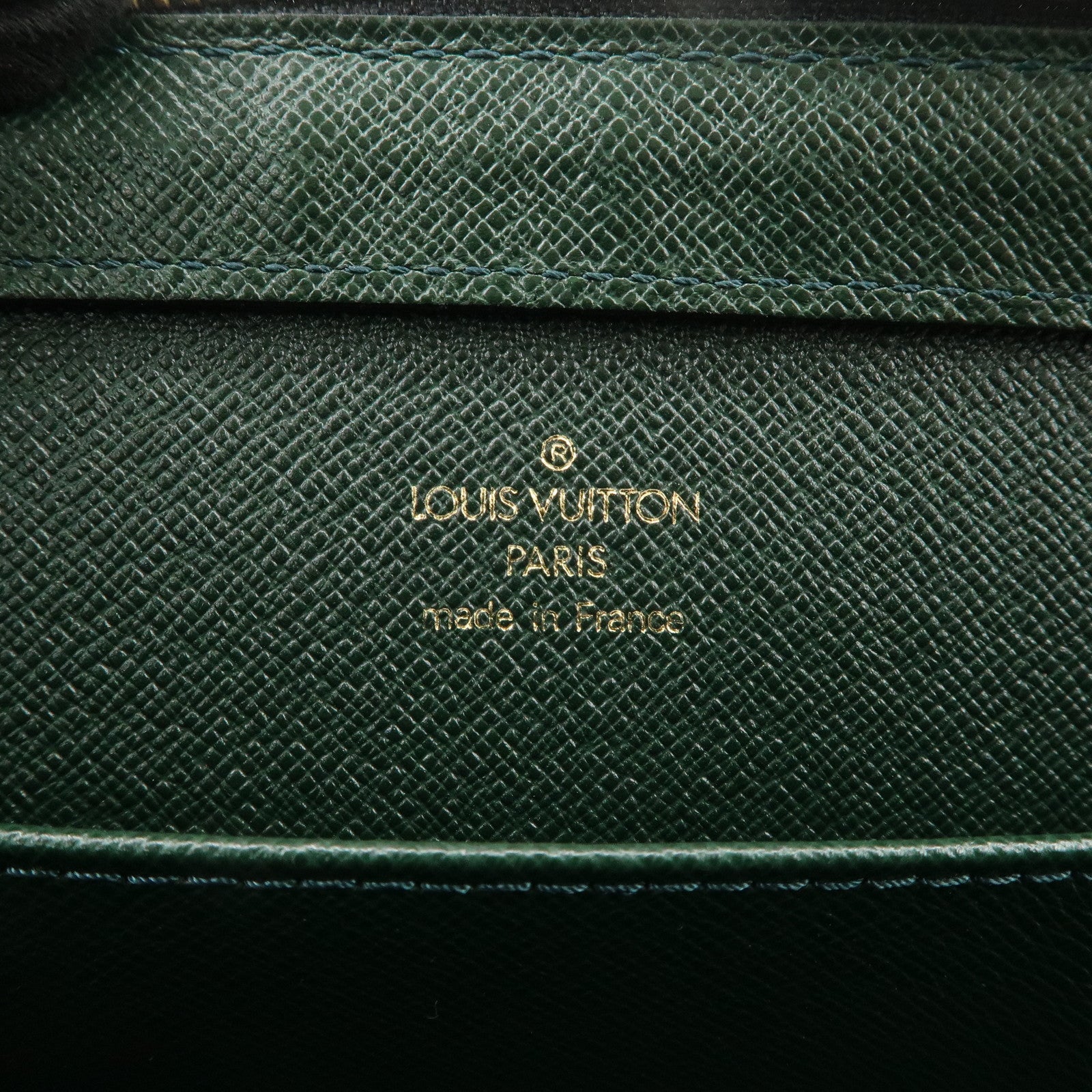 Louis Vuitton Taiga Baikal Clutch Bag Pouch Epicea M30184 Used