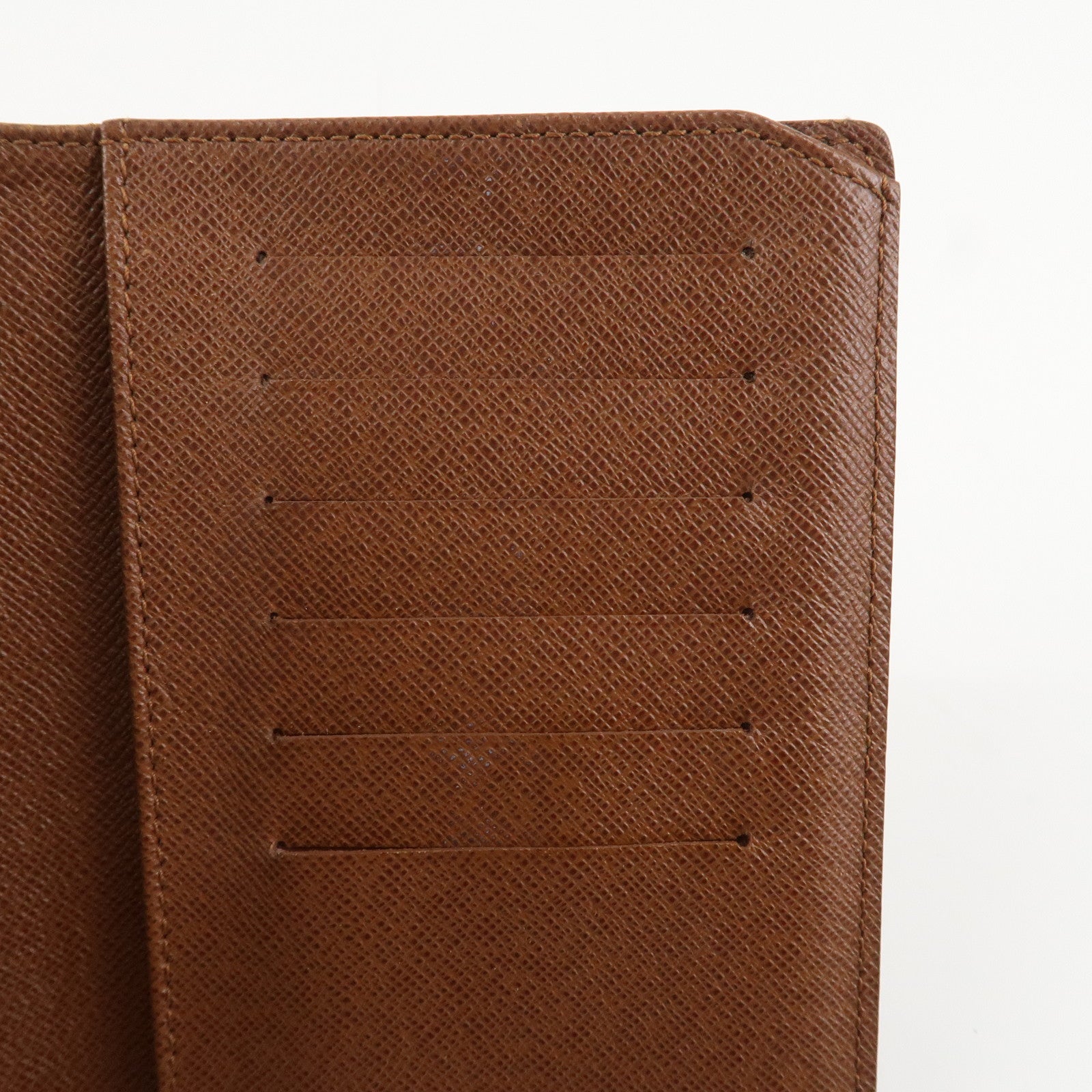 Louis Vuitton Monogram Porte Tresor Etui Papiers Wallet M61202 Used