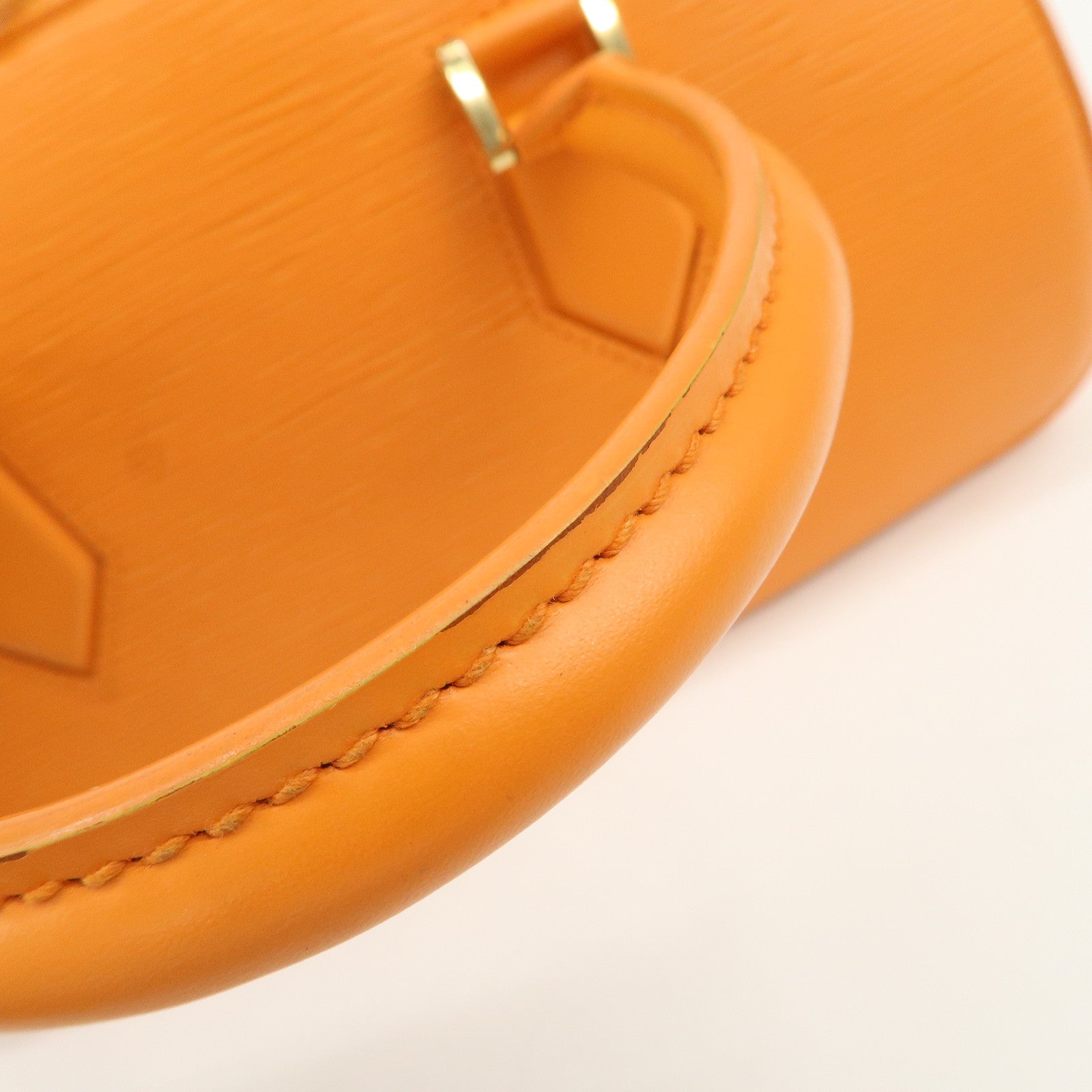 Louis Vuitton Epi Leather Jasmine Hand Bag Mandarin M5208H