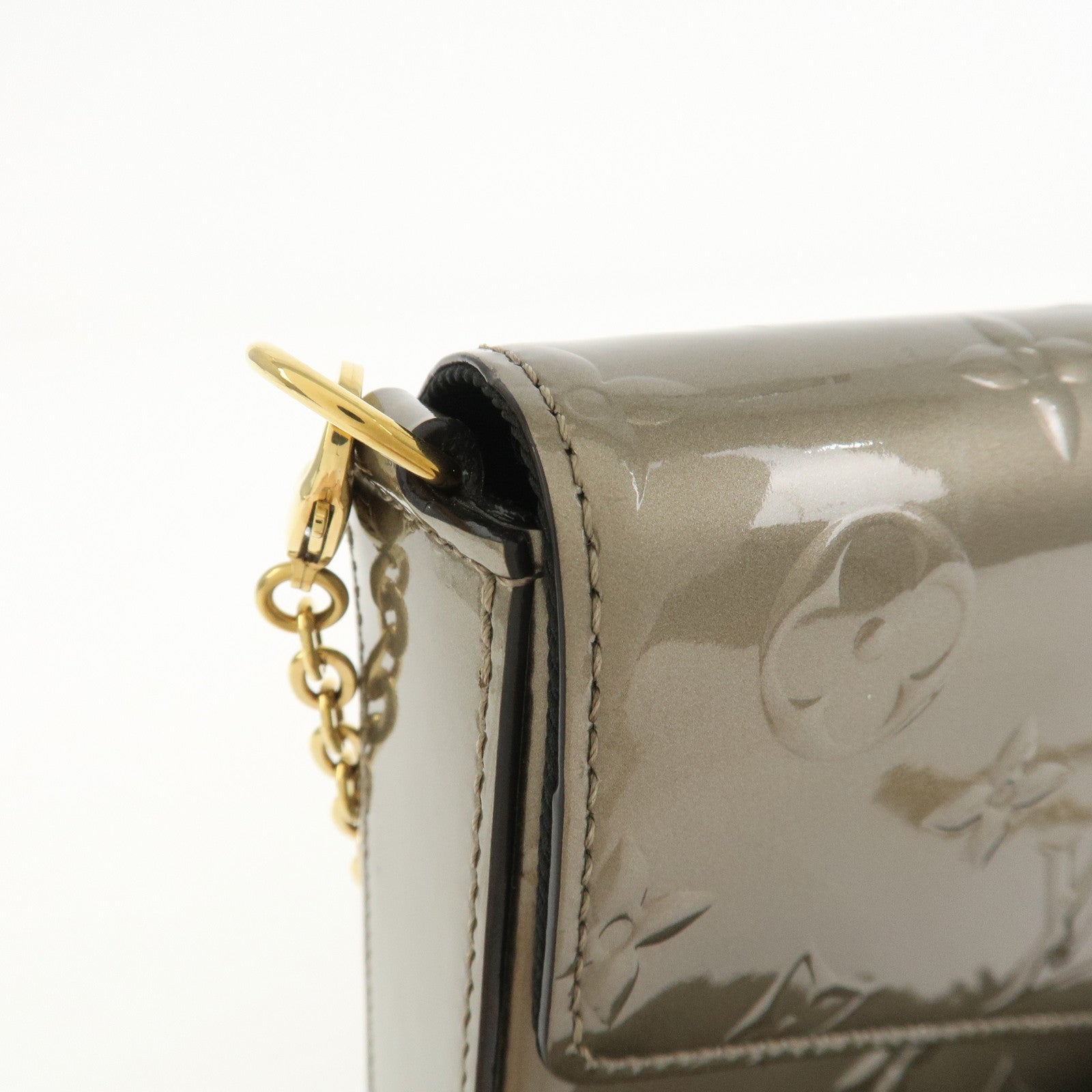 Louis Vuitton Monogram Vernis Leather Pochette Felicie M68648