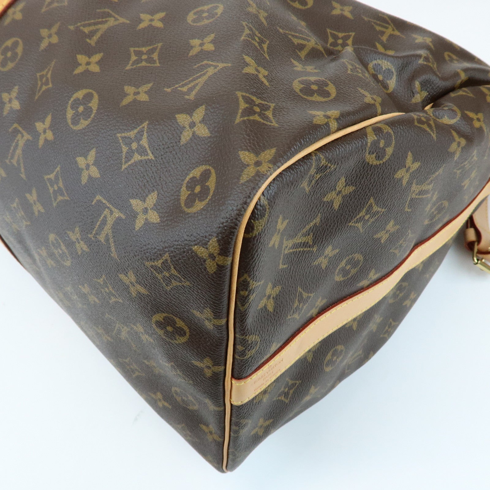 Louis Vuitton Monogram Keep All Bandouliere 60 Boston Bag M41412