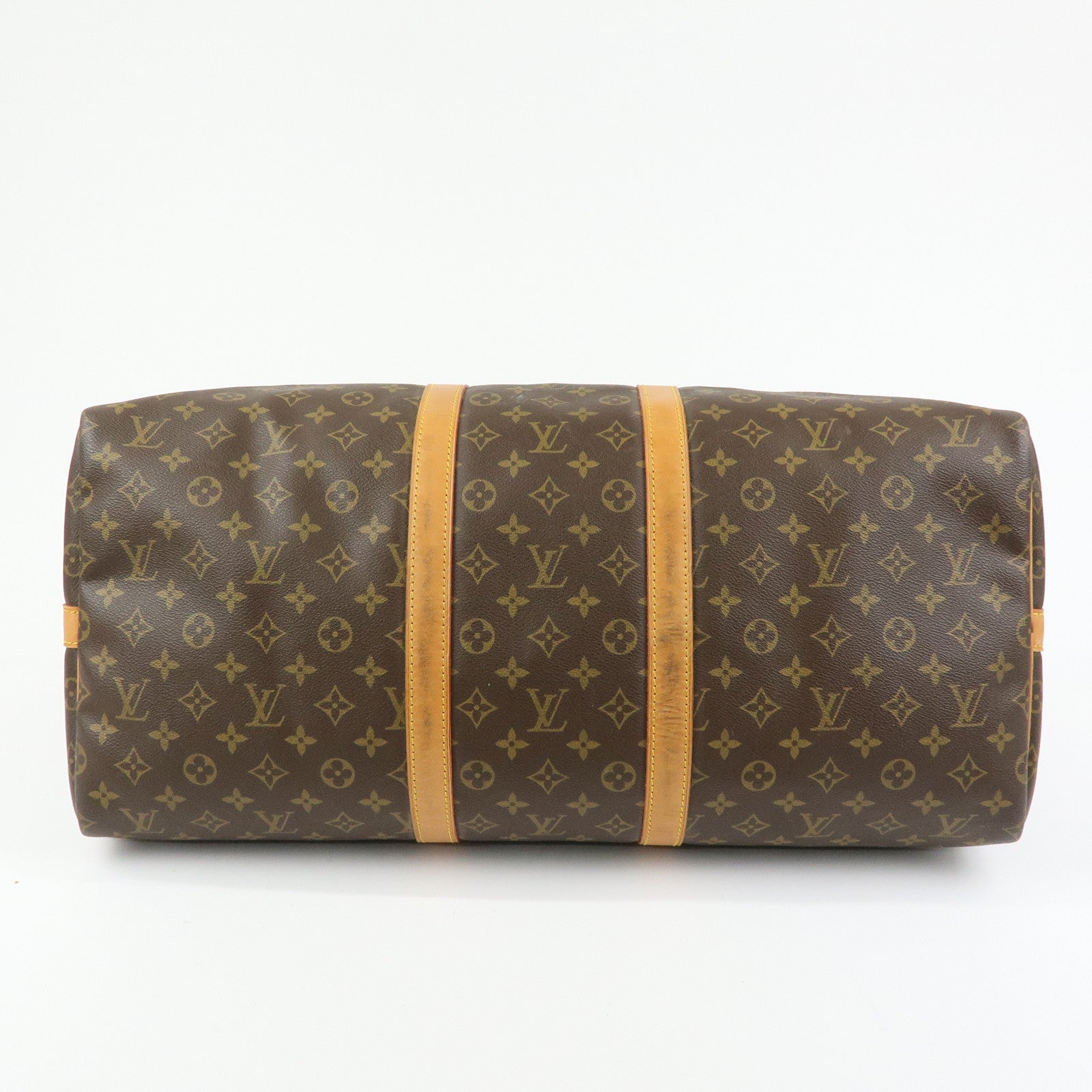 Louis Vuitton Monogram Keep All Bandouliere 55 Boston Bag M41414