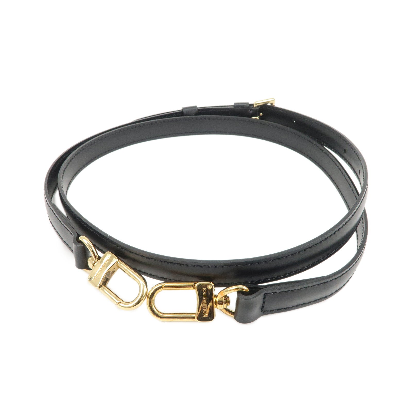 Louis Vuitton Leather Adjustable Shoulder Strap For Epi Bag Noir