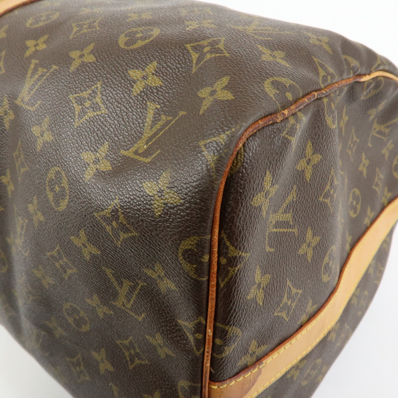Louis Vuitton Monogram Keep All Bandouliere 55 Boston Bag M41414