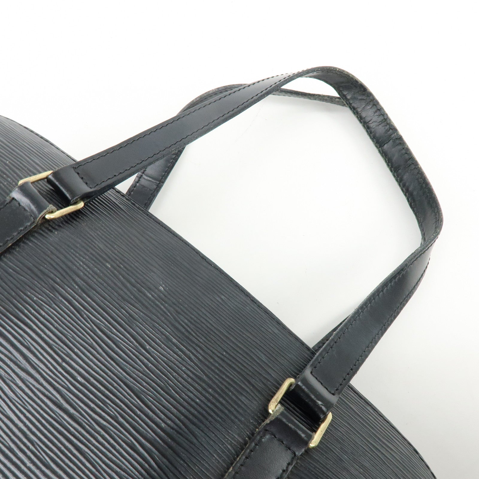 Louis Vuitton Epi Soufflot Shoulder Bag Hand Bag Noir M52222
