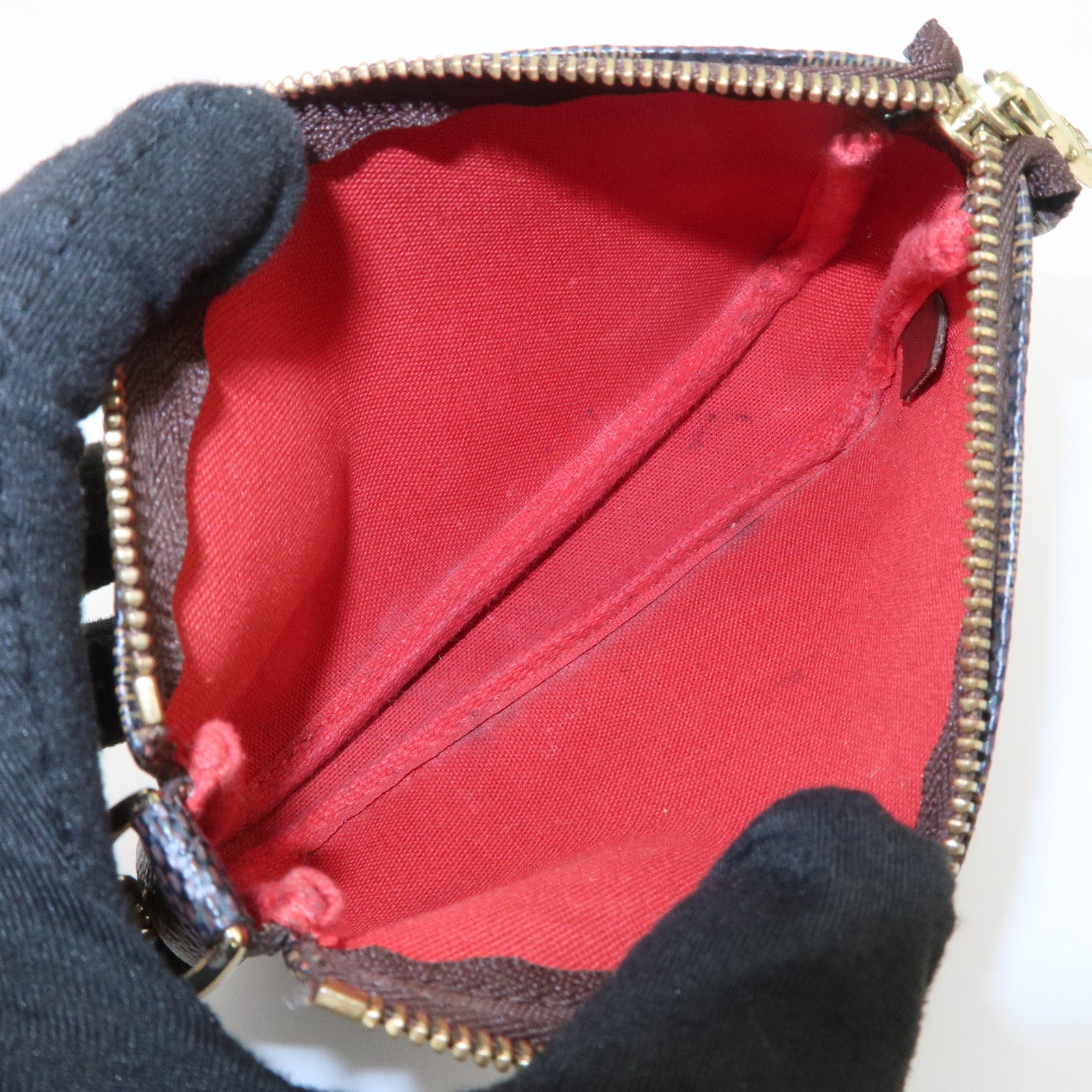 Louis Vuitton Damier Mini Pochette Accessoires Pouch N58009