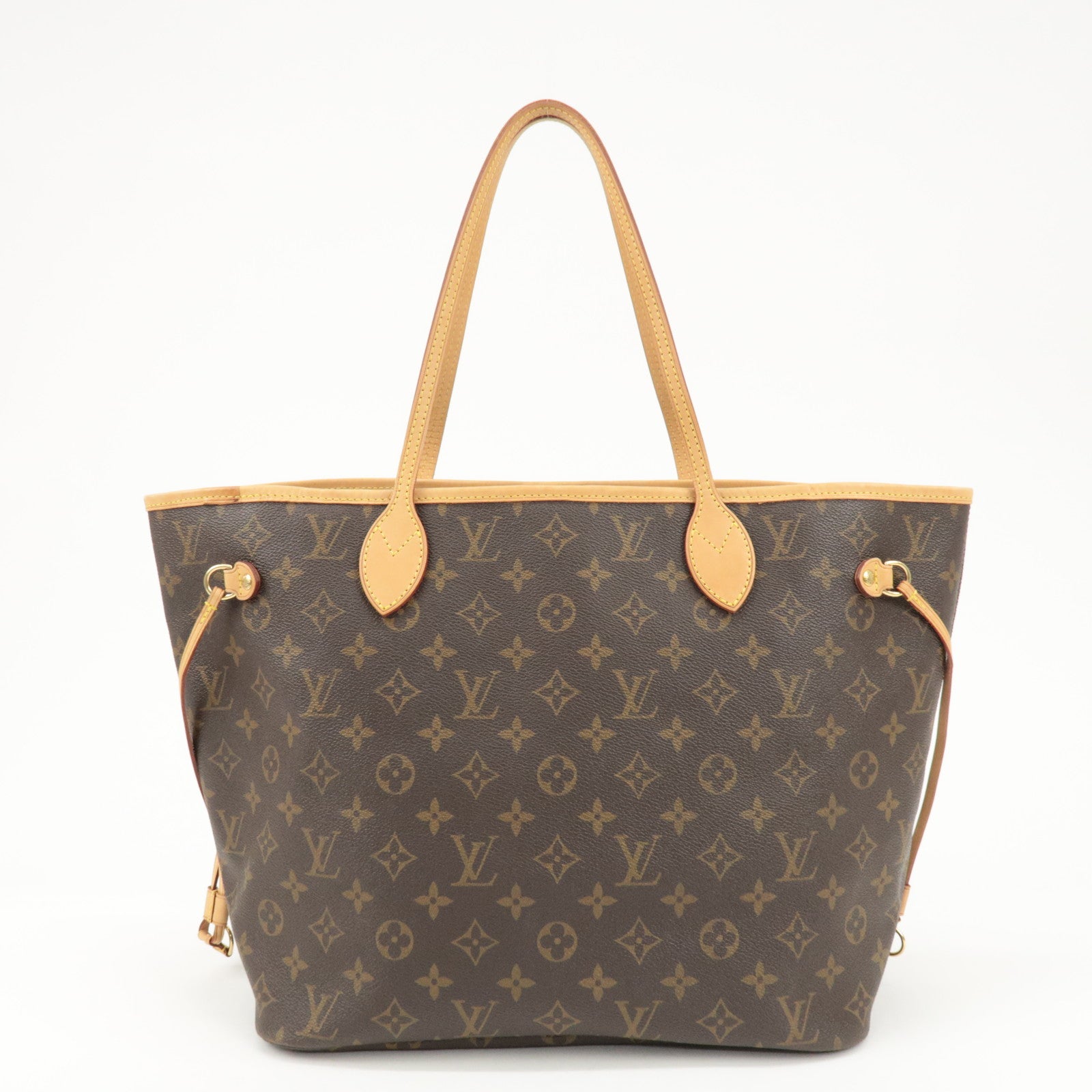 Louis Vuitton Monogram Neverfull MM Tote Bag Brown M40156 Used