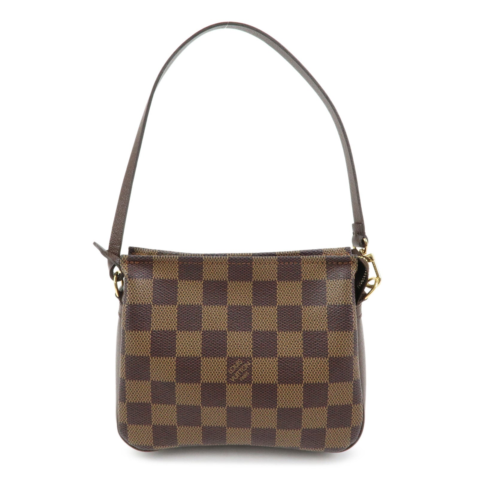 Louis Vuitton Damier Trousse Makeup Accessory Pouch Brown N51982