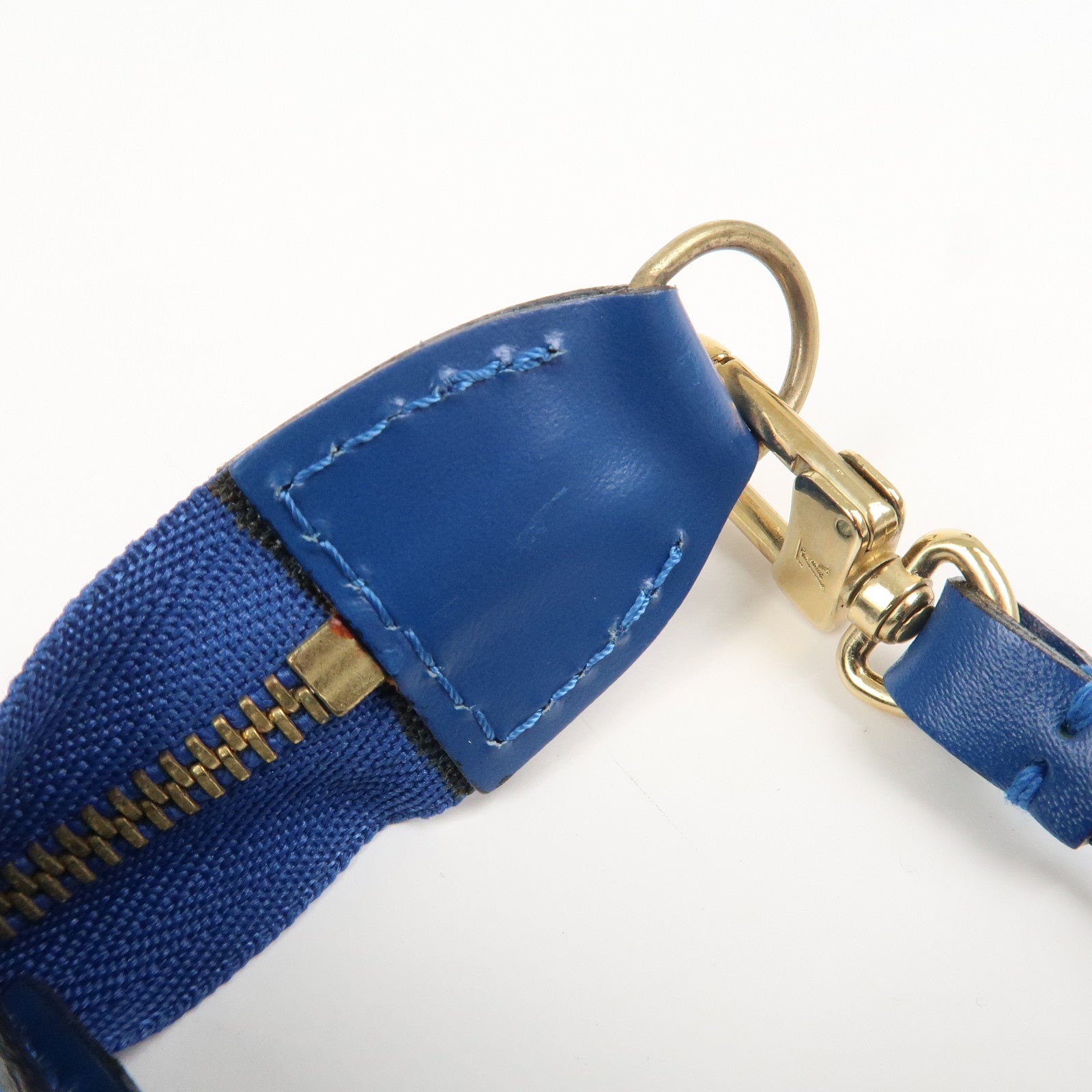 Louis Vuitton Epi Pochette Accessoires Pouch Toledo Blue M52945