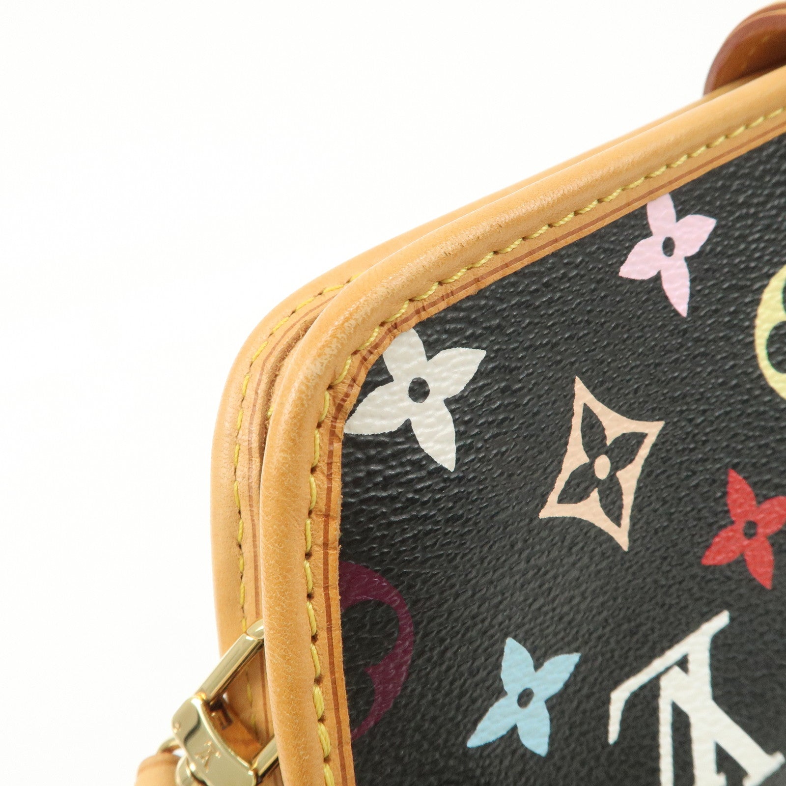 Louis Vuitton Monogram Multicolor Shirley Shoulder Bag Hand Bag M40050 Used