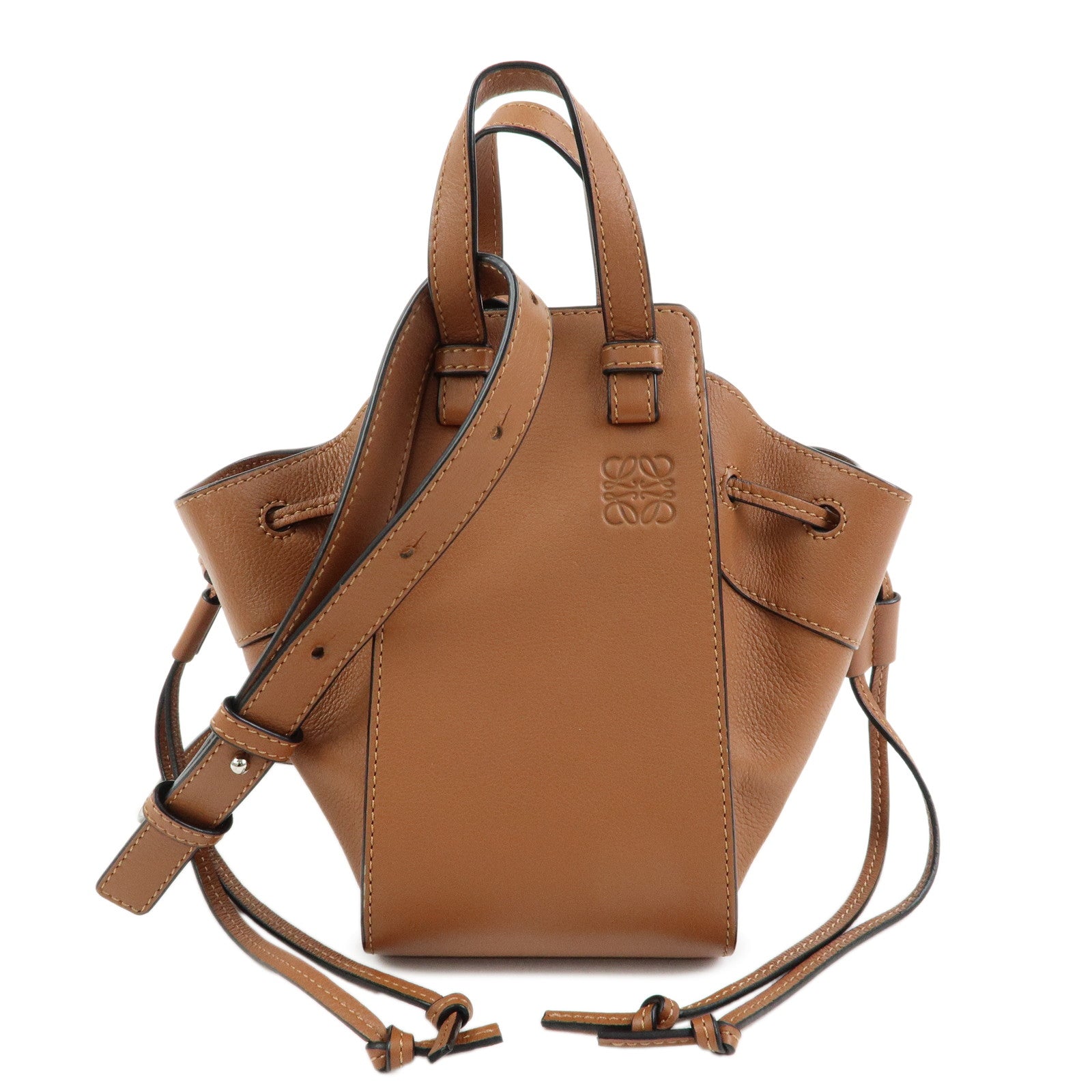 LOEWE Anagram Soft Grain Calf Hammock Mini 2Way Hand Shoulder Bag