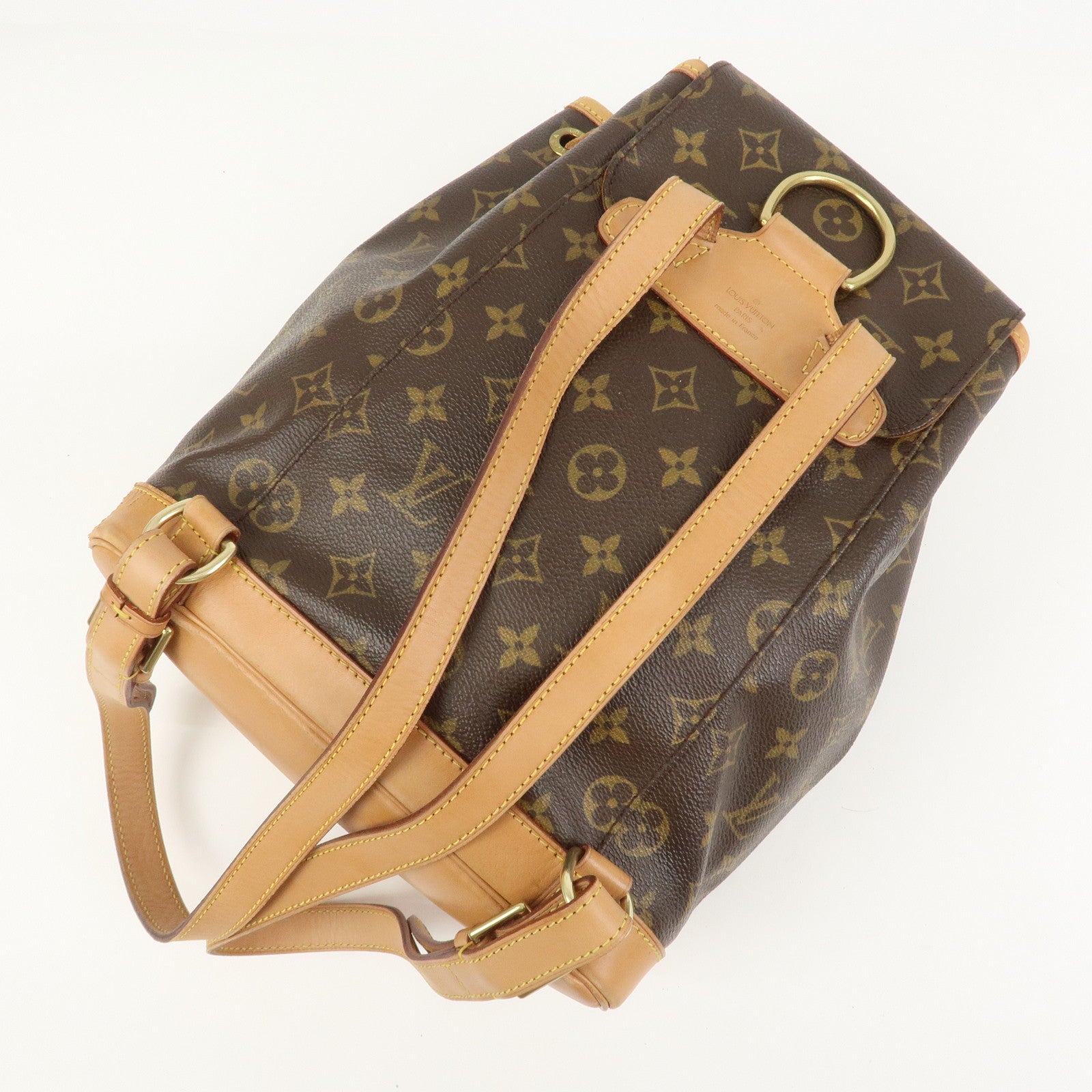 Louis Vuitton Monogram Montsouris MM Backpack Brown M51136