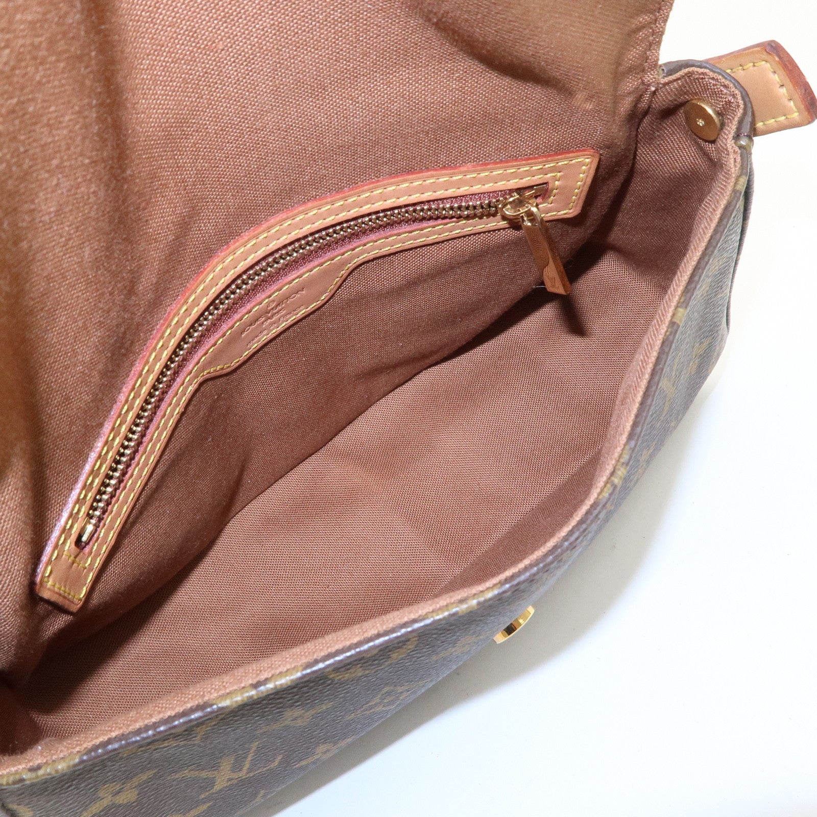 Louis Vuitton Monogram Mini Looping Shoulder Bag Brown M51147