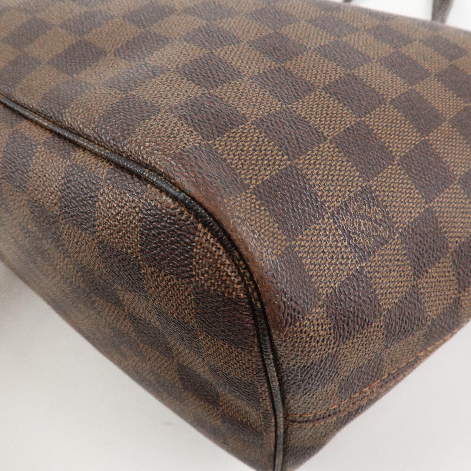 Louis Vuitton Damier Ebene Canvas Neverfull MM Tote Bag N51105