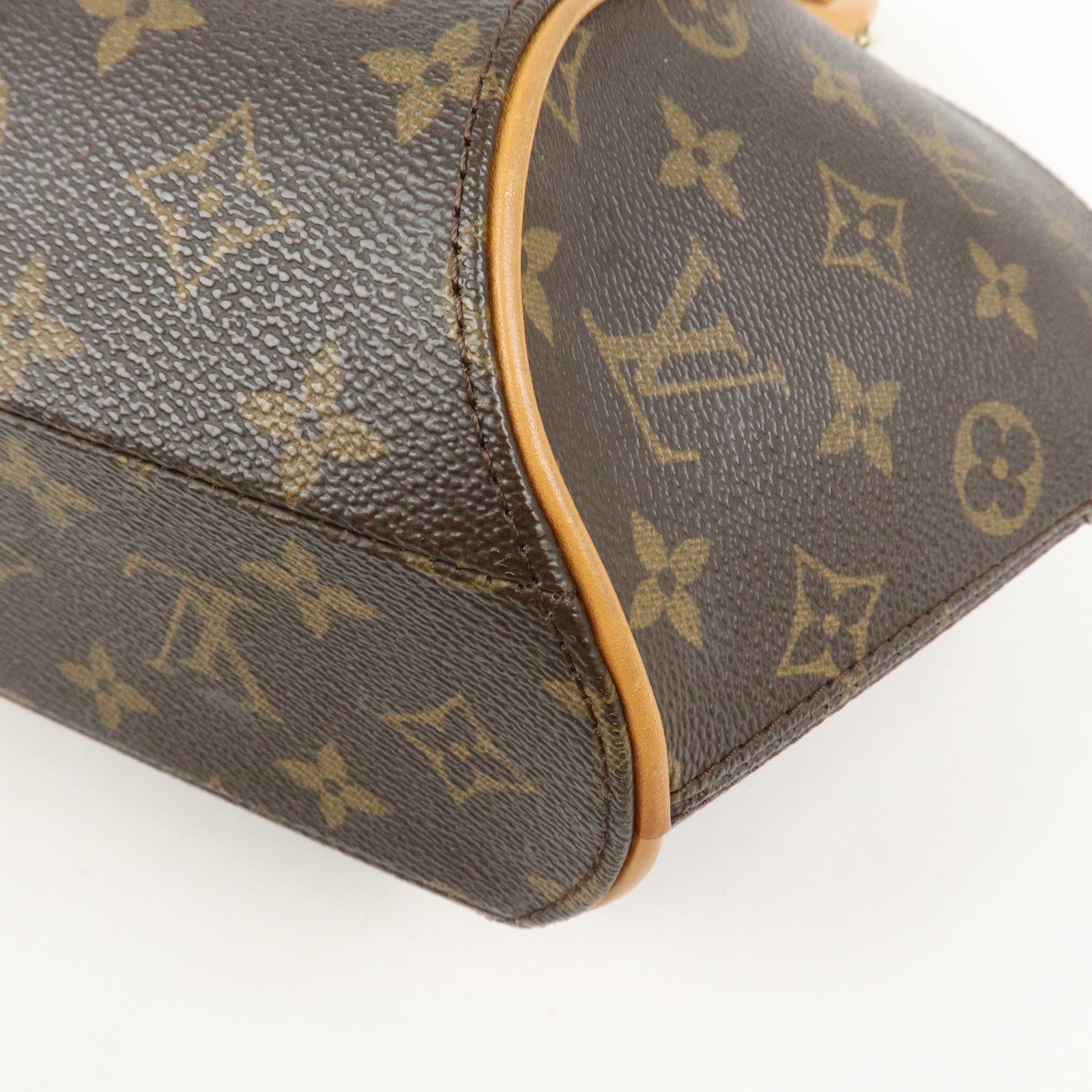 Louis Vuitton Monogram Ellipse PM Hand Bag Brown M51127