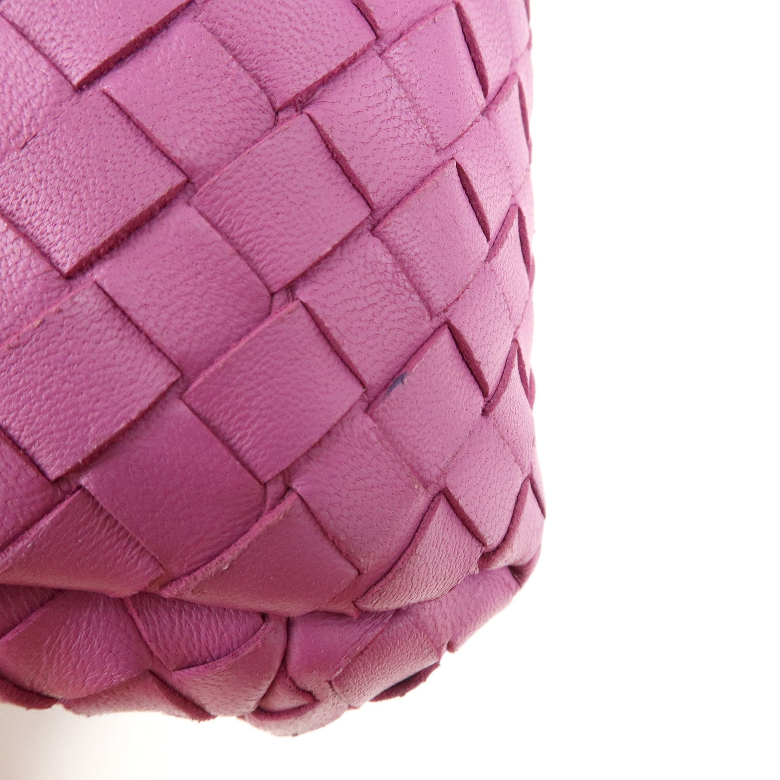 BOTTEGA VENETA Intrecciato Olimpia Leather Shoulder Bag 353258