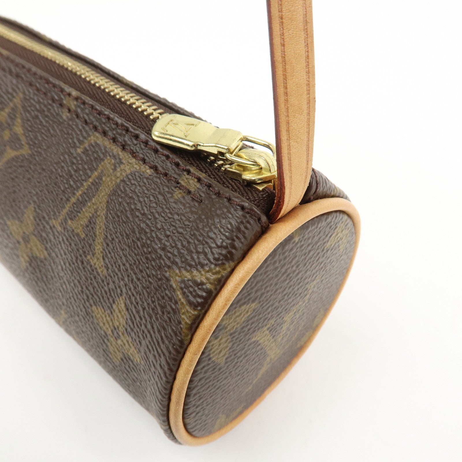 Louis Vuitton Monogram Mini Pouch for Papillon Bag Brown