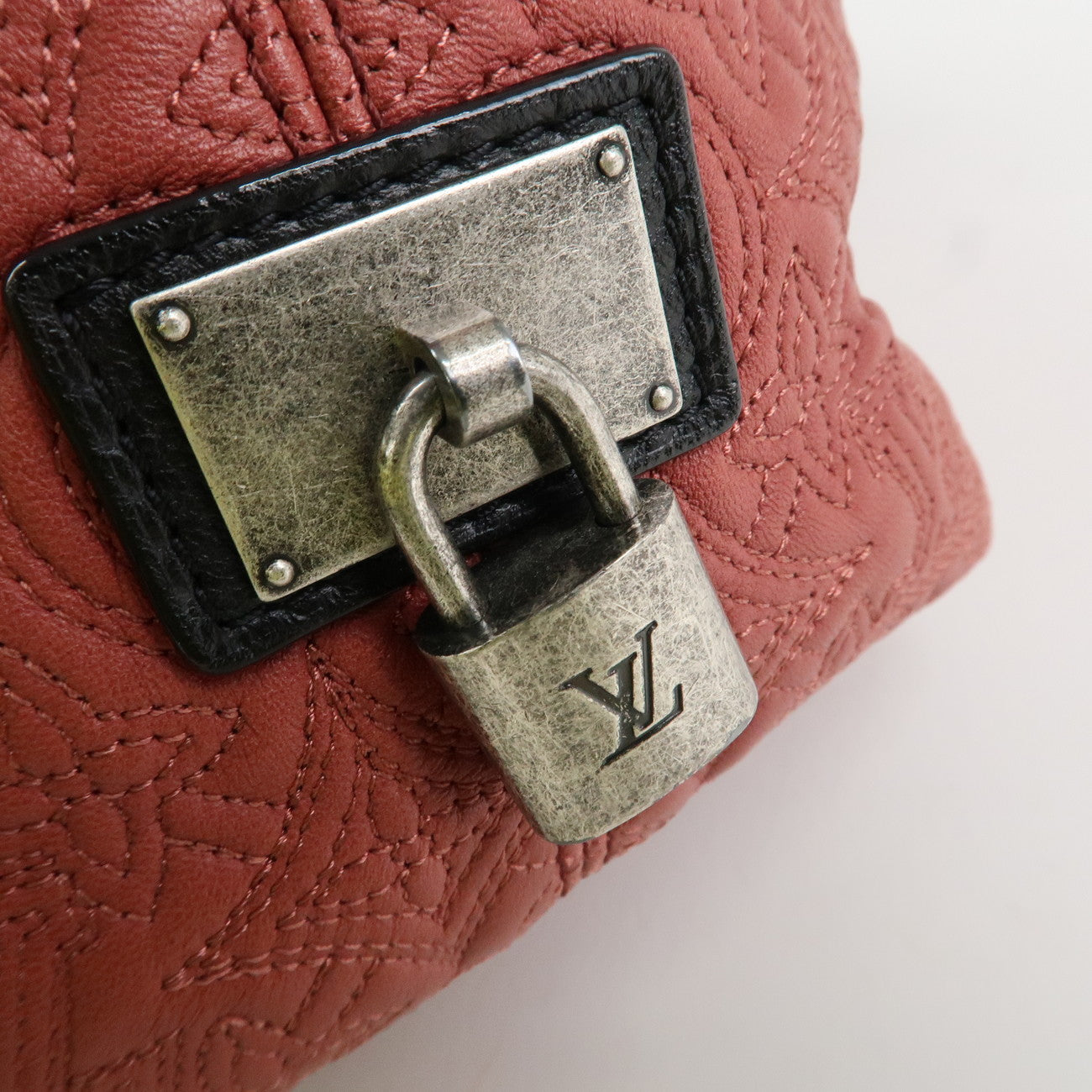 Louis Vuitton Monogram Antia Leather Hobo PM Shoulder Bag M93155 Used