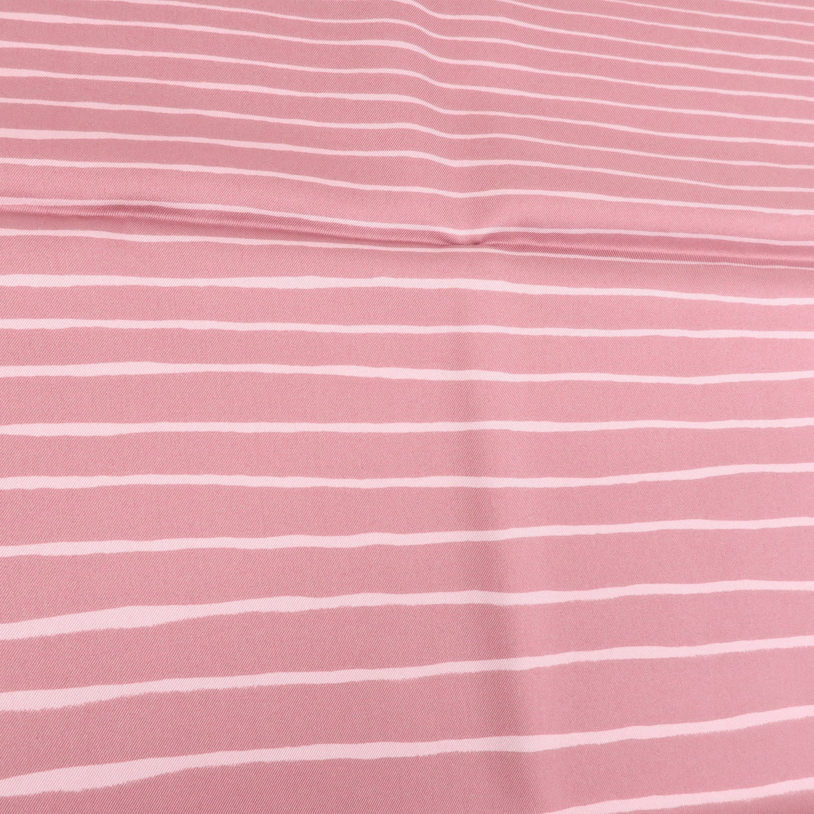 HERMES Carre 90 Silk 100% Striped Scarf Purple
