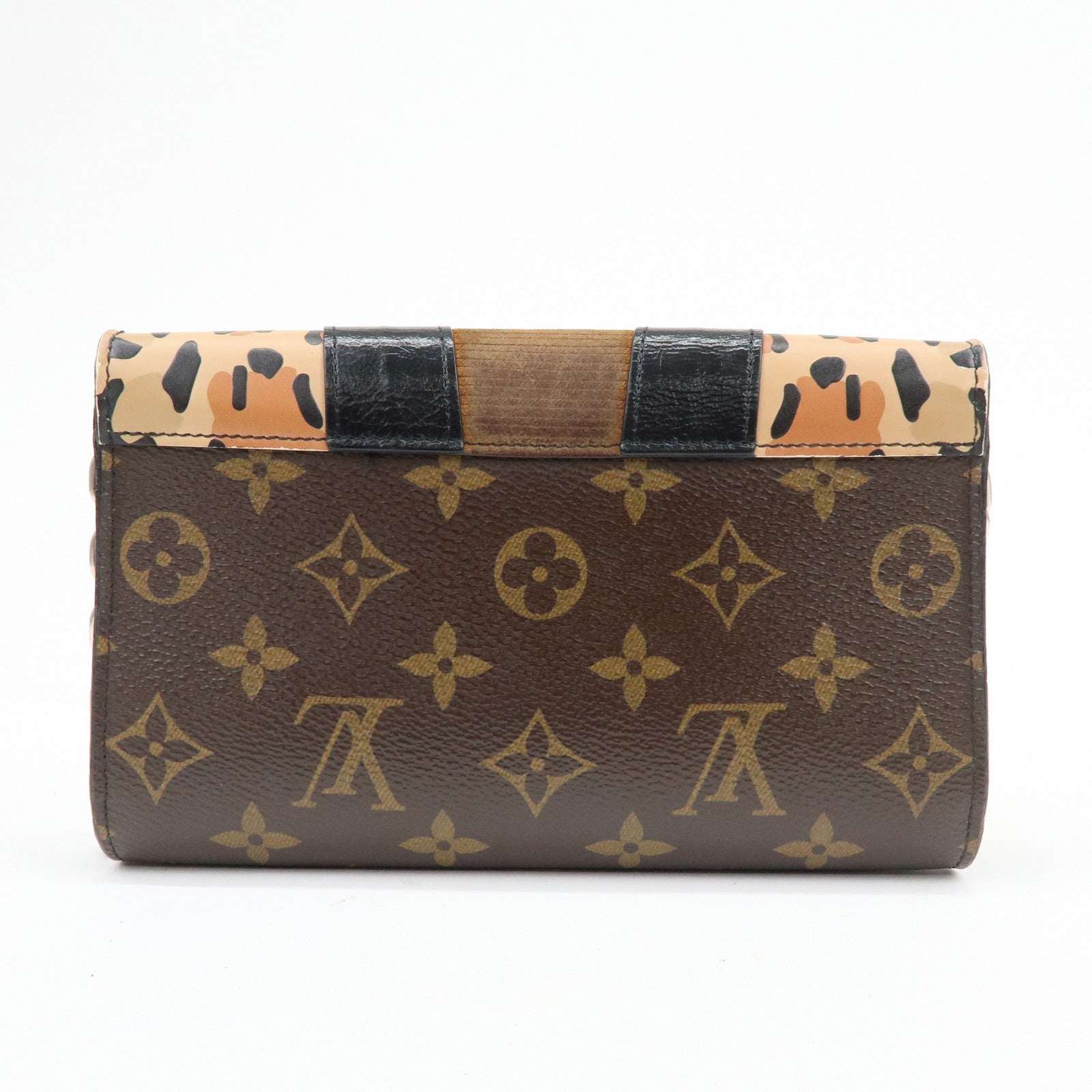 Louis Vuitton Monogram Portefeuille Twist Chain Shoulder Bag M51832