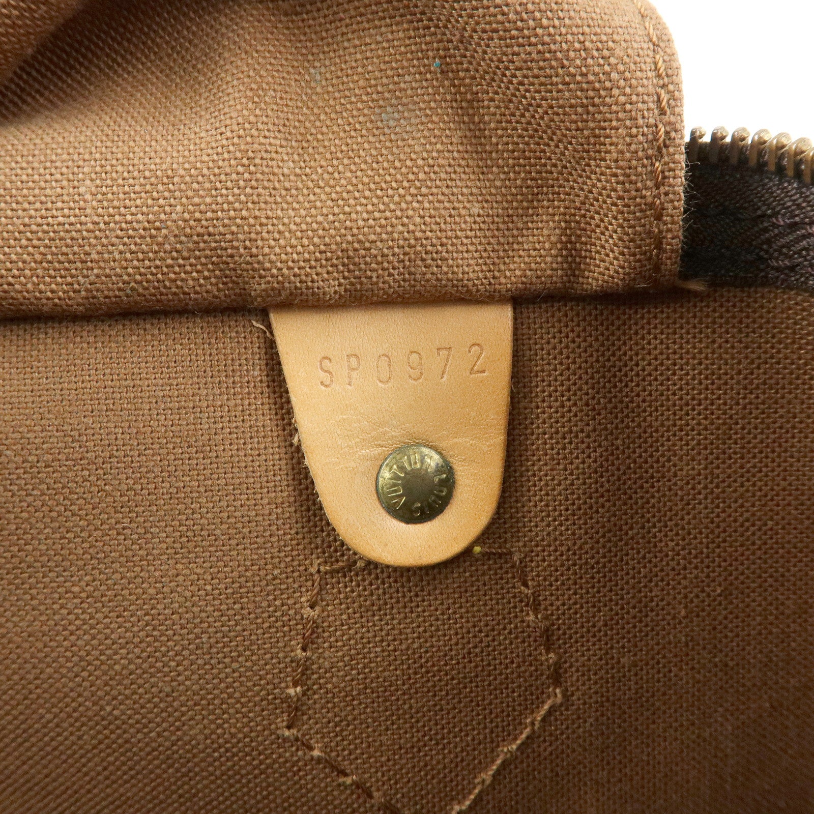 Louis Vuitton Monogram Speedy 40 Hand Bag Boston Bag Brown M41522