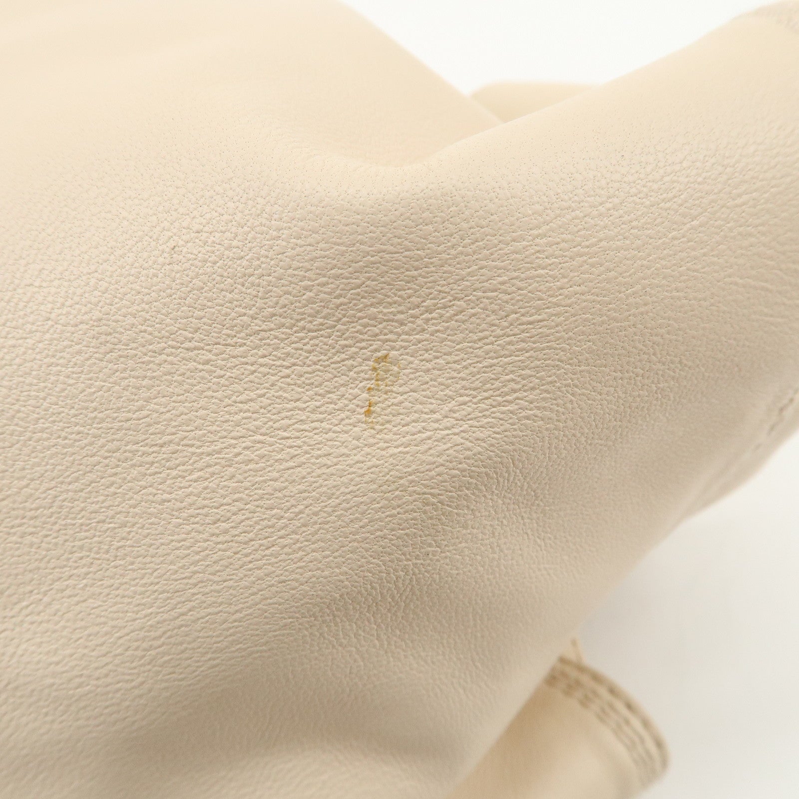 LOEWE Anagram Nappa Aire Leather Hand Bag Shoulder Bag Light Beige