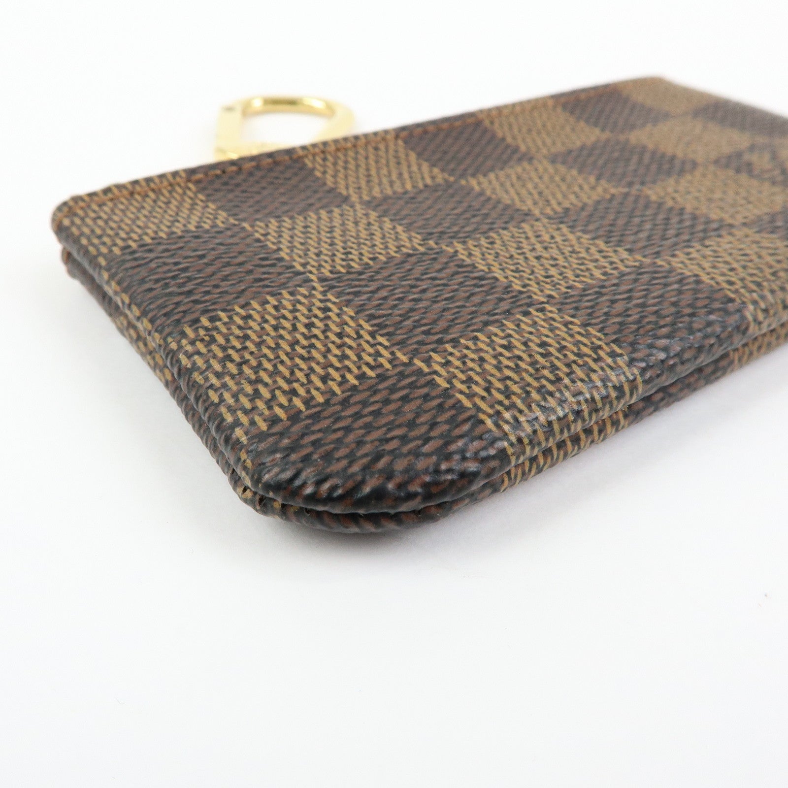 Louis Vuitton Damier Canvas Pochette Cles Damier Ebene N62658
