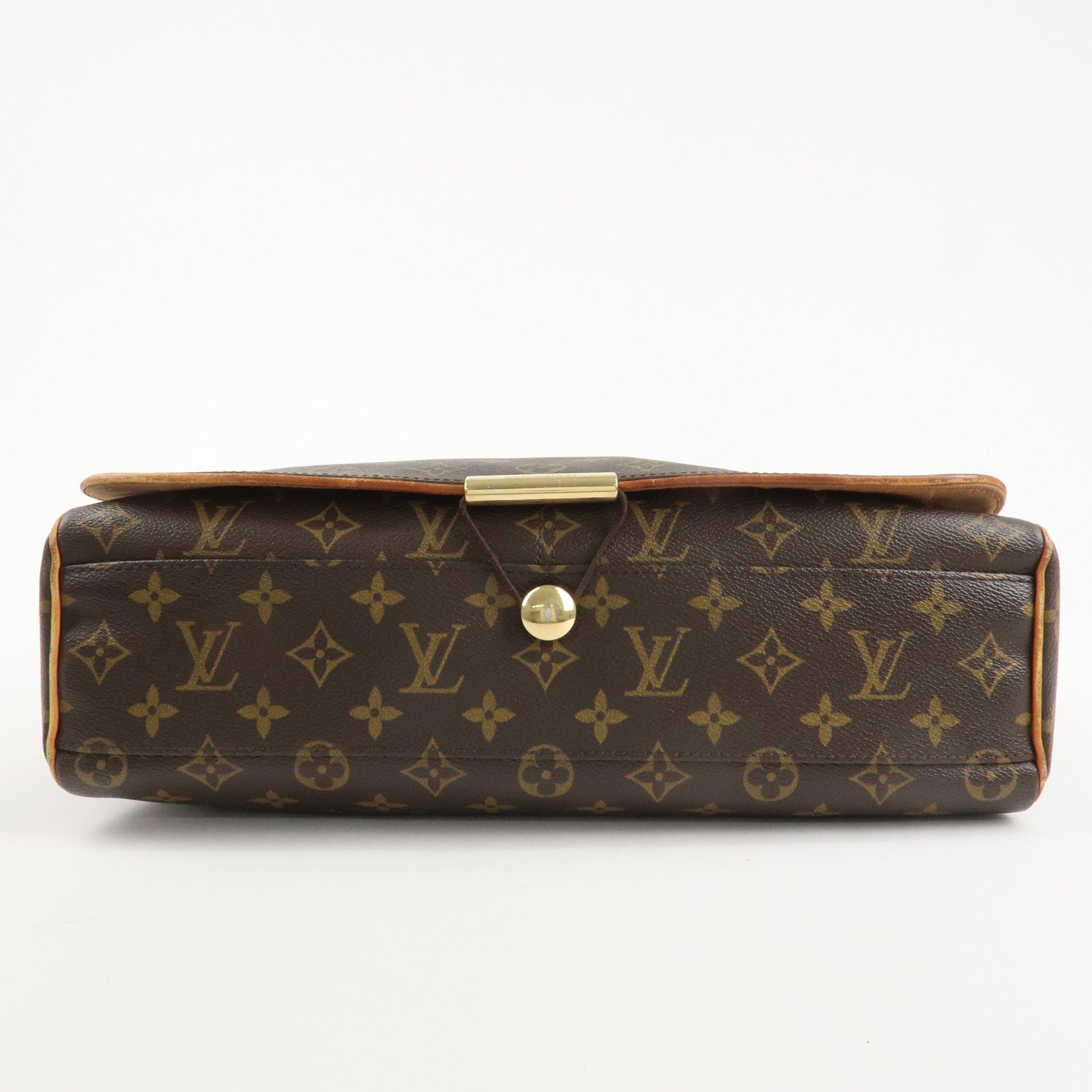 Louis Vuitton Monogram Abbesses Messenger Bag Brown M45257 Used