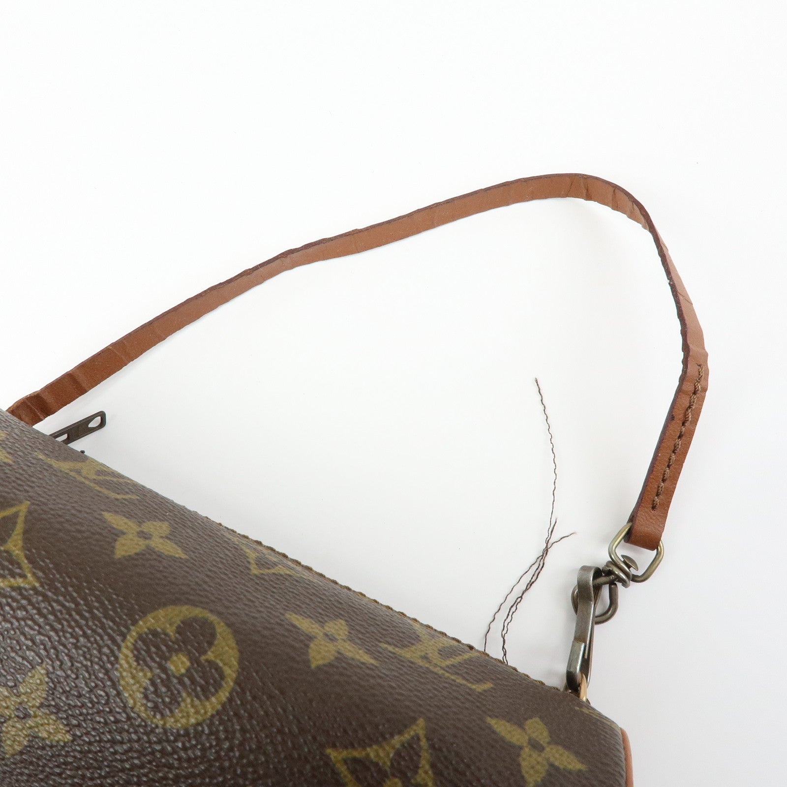 Louis Vuitton Monogram Epi Set of 4 Pouch Hand Bag Castillian Red