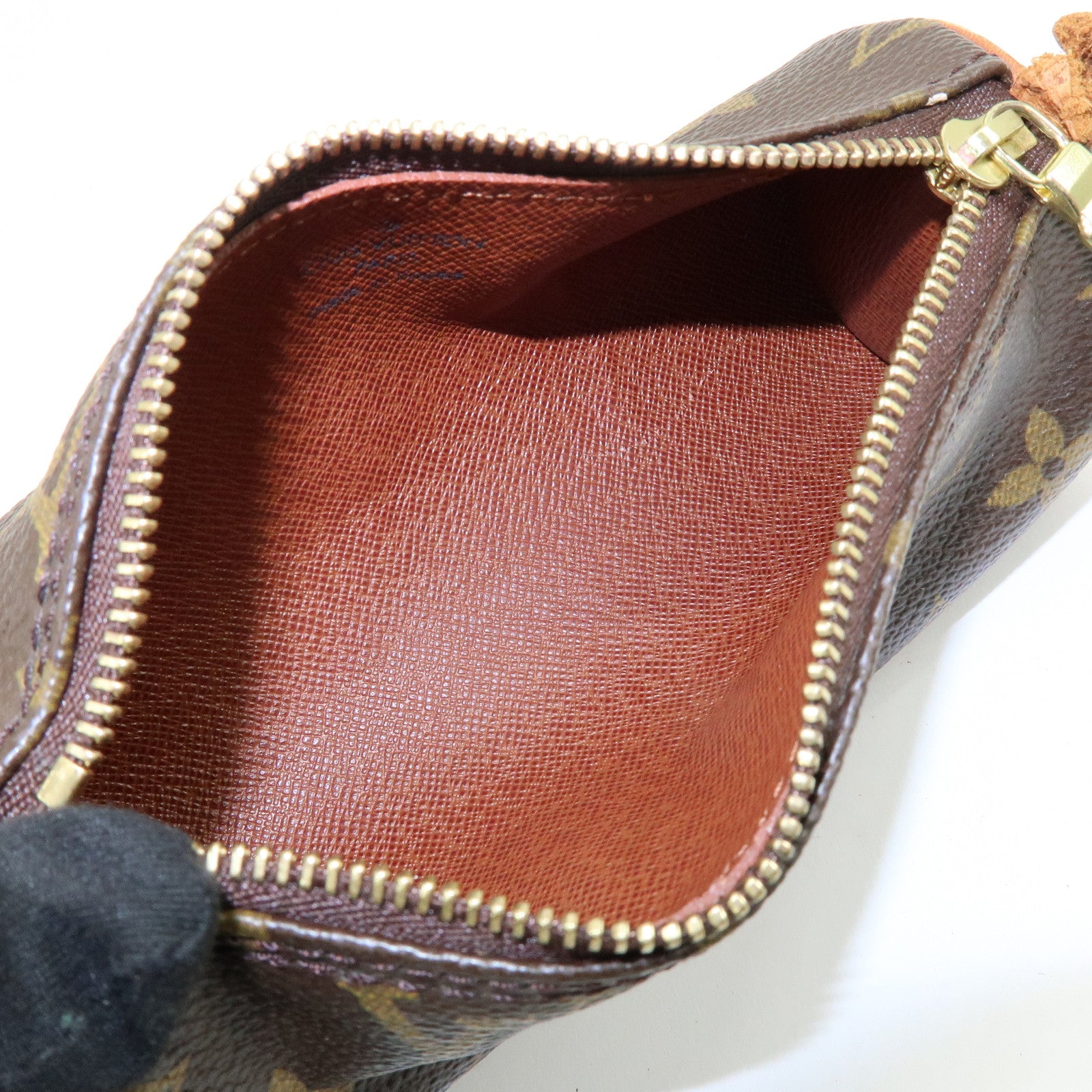 Louis Vuitton Monogram Set of 2 Mini Pouch for Papillon Bag Brown