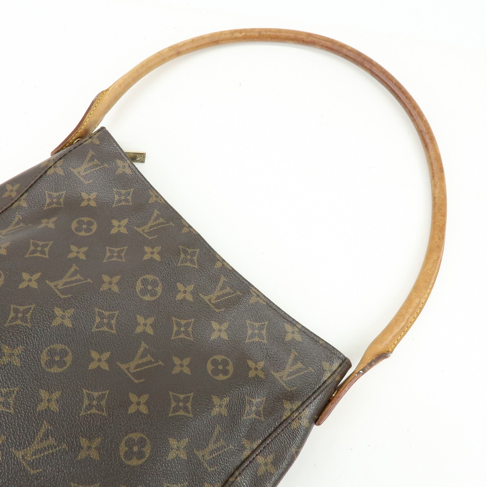 Louis Vuitton Monogram Looping GM Shoulder Bag Brown M51145