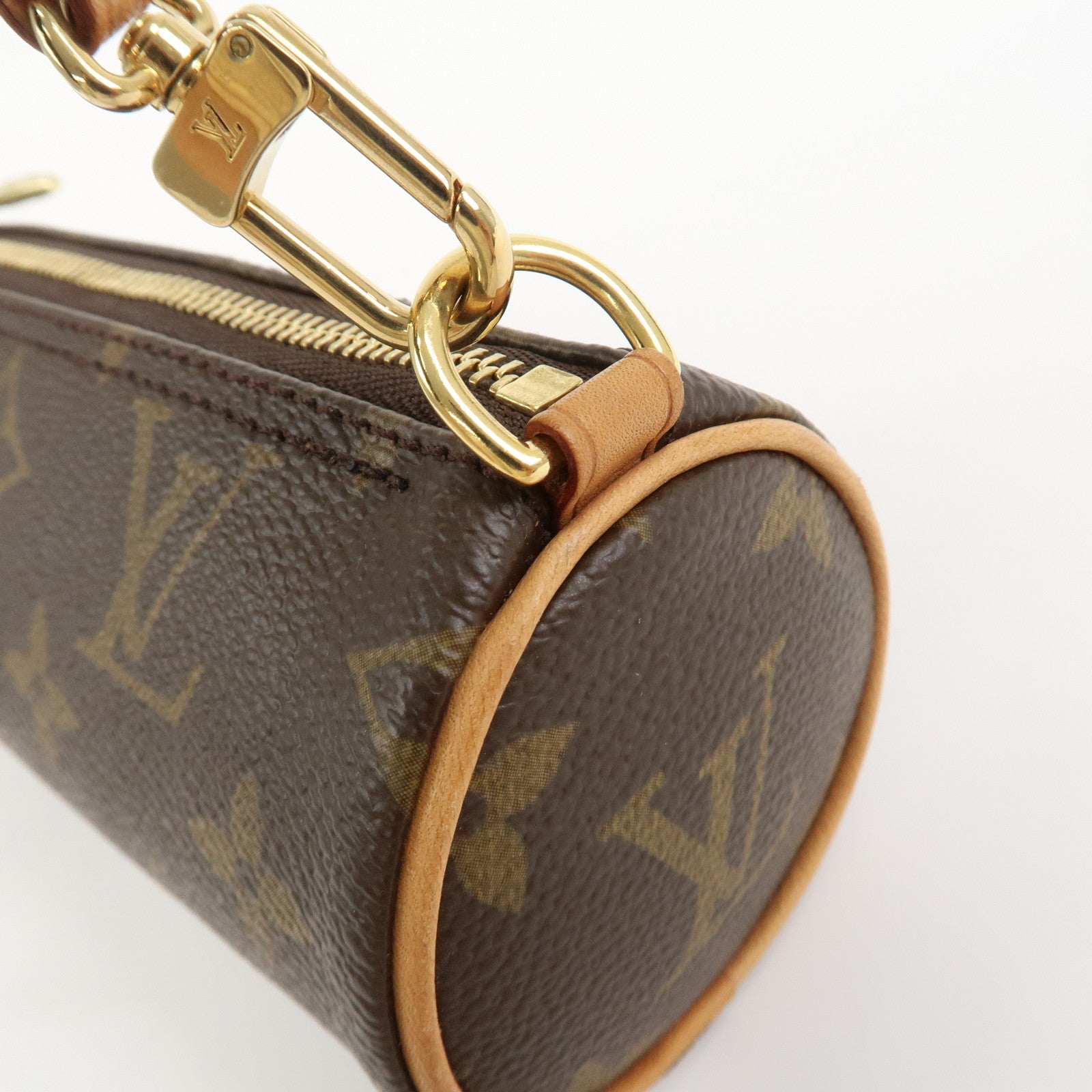 Louis Vuitton Monogram Mini Pouch for Papillon Bag Brown