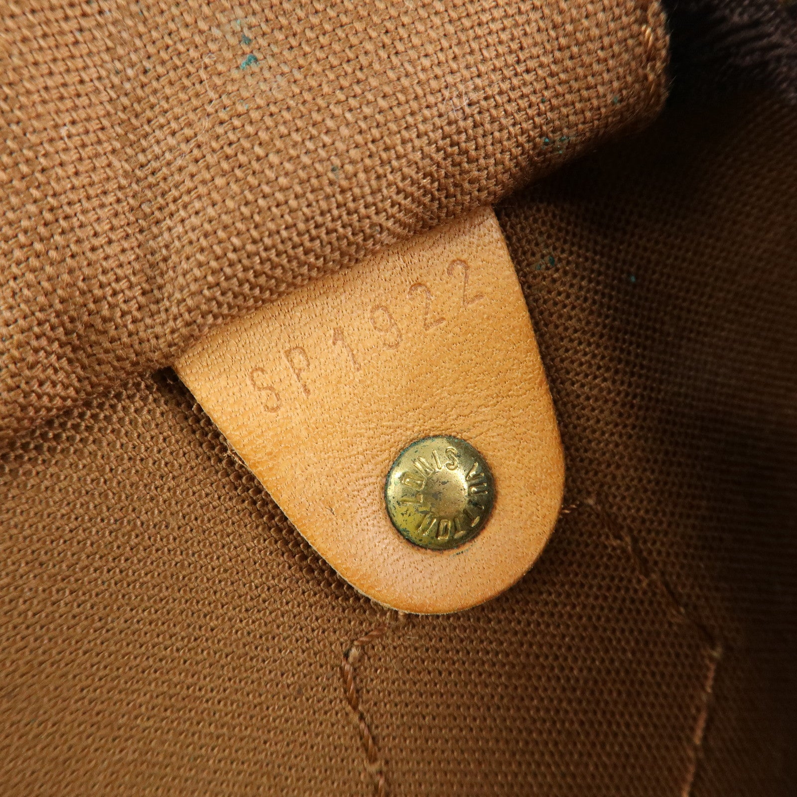 Louis Vuitton Monogram Speedy 40 Hand Bag Boston Bag M41522 Used