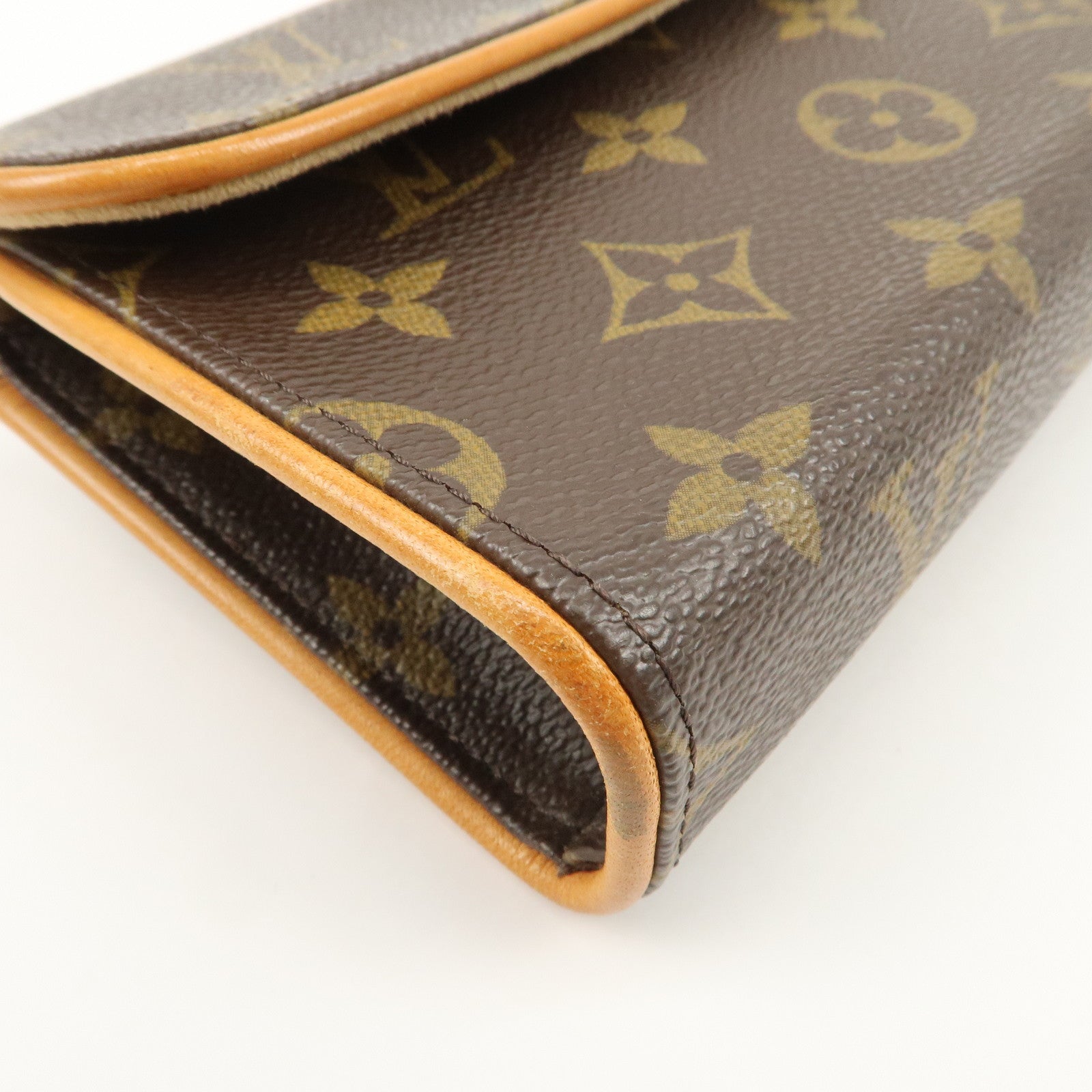 Louis Vuitton Monogram Pochette Florentine Waist Bag Belt M51855 Used