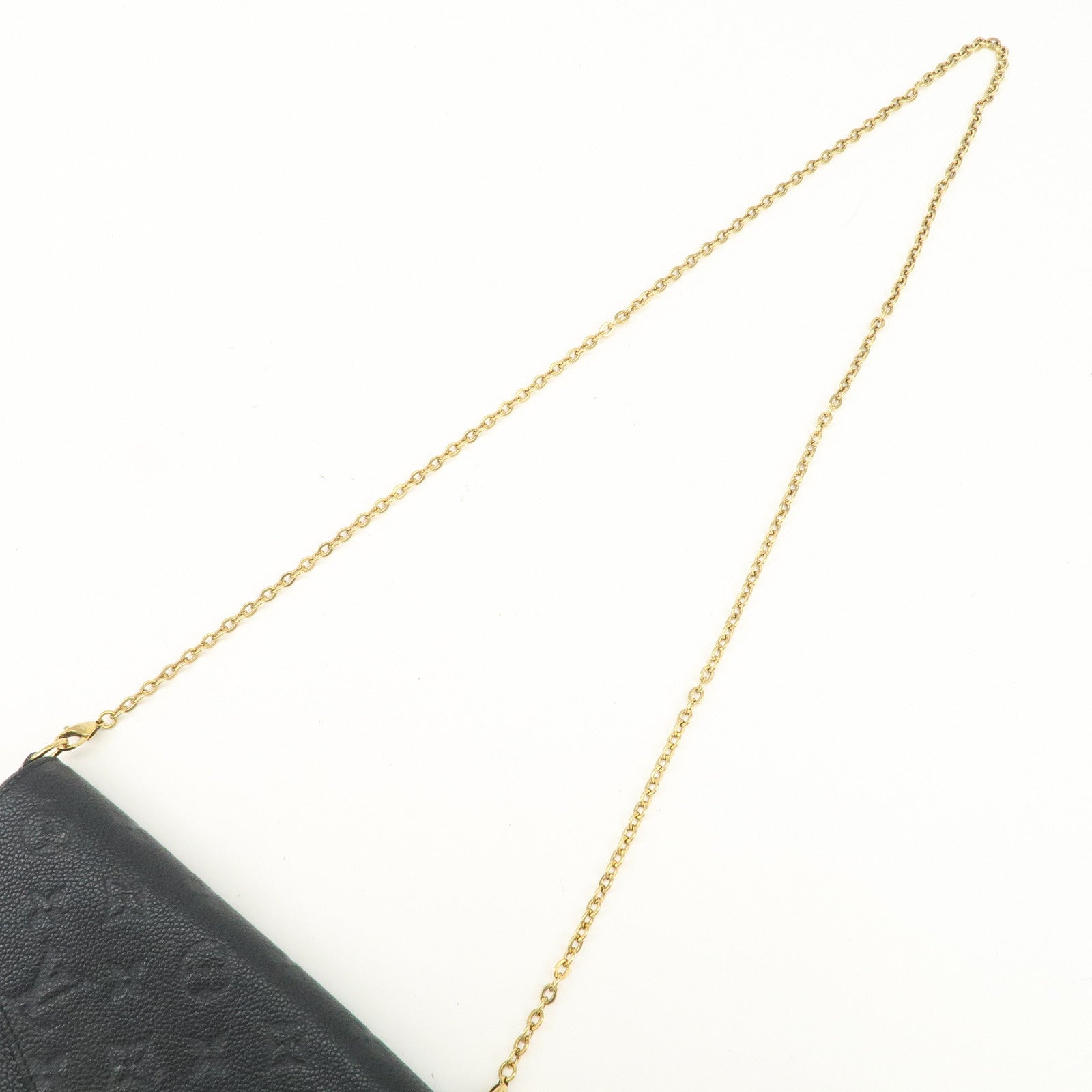 Louis Vuitton Monogram Empreinte Pochette Felicie Noir M82477