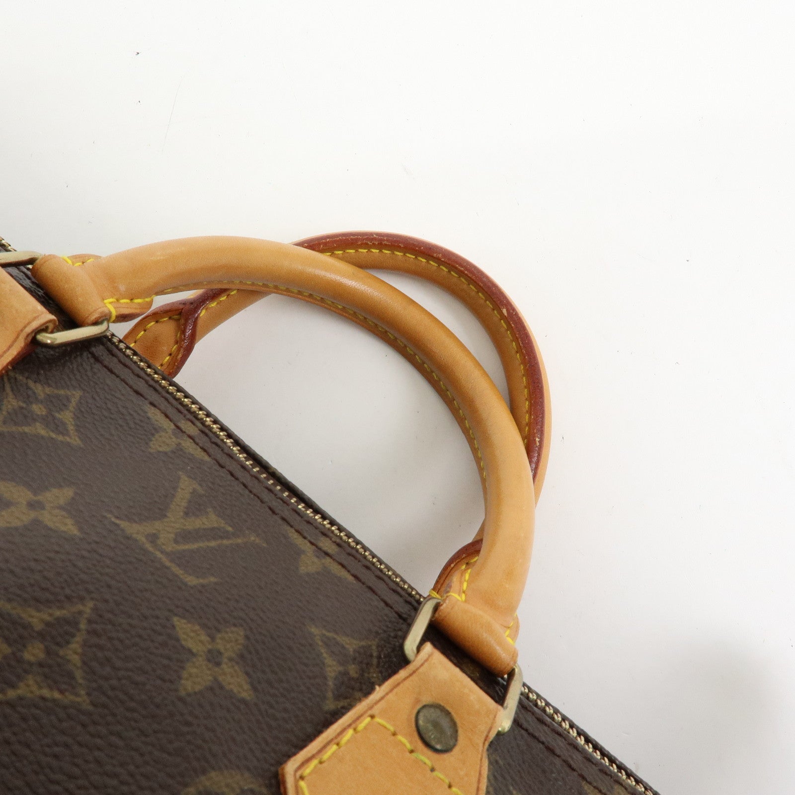 Louis Vuitton Monogram Speedy 40 Hand Bag Boston Bag Brown M41522