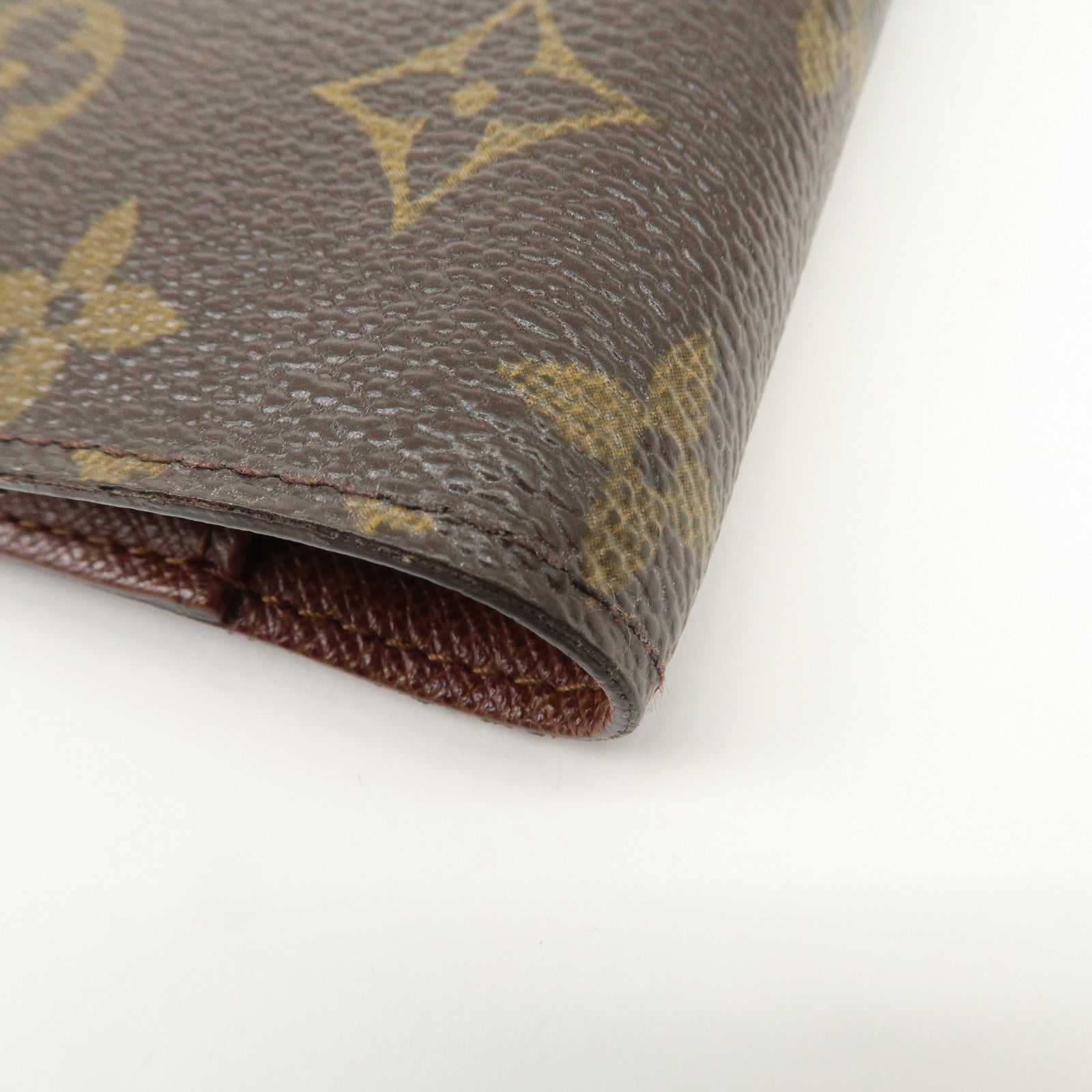 Louis Vuitton Monogram Panda Agenda PM Planner Cover Brown R20011 Used