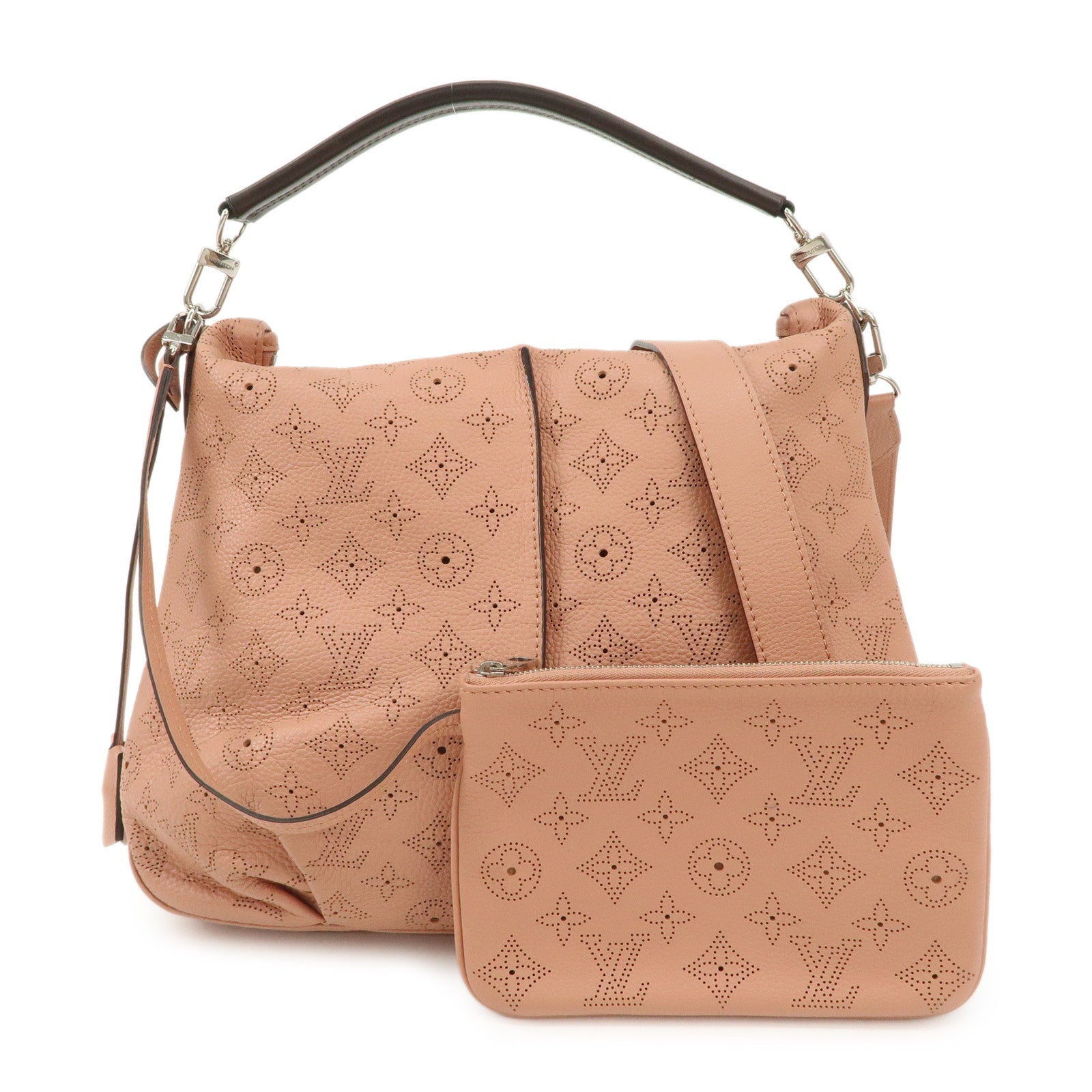 Louis Vuitton Monogram Mahina Selene PM Shoulder Bag Rose M94276