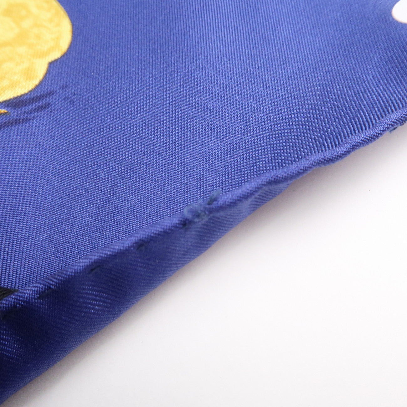 HERMES Carre 90 Silk 100% Scarf Couvee d Hermes Navy Multicolor Used