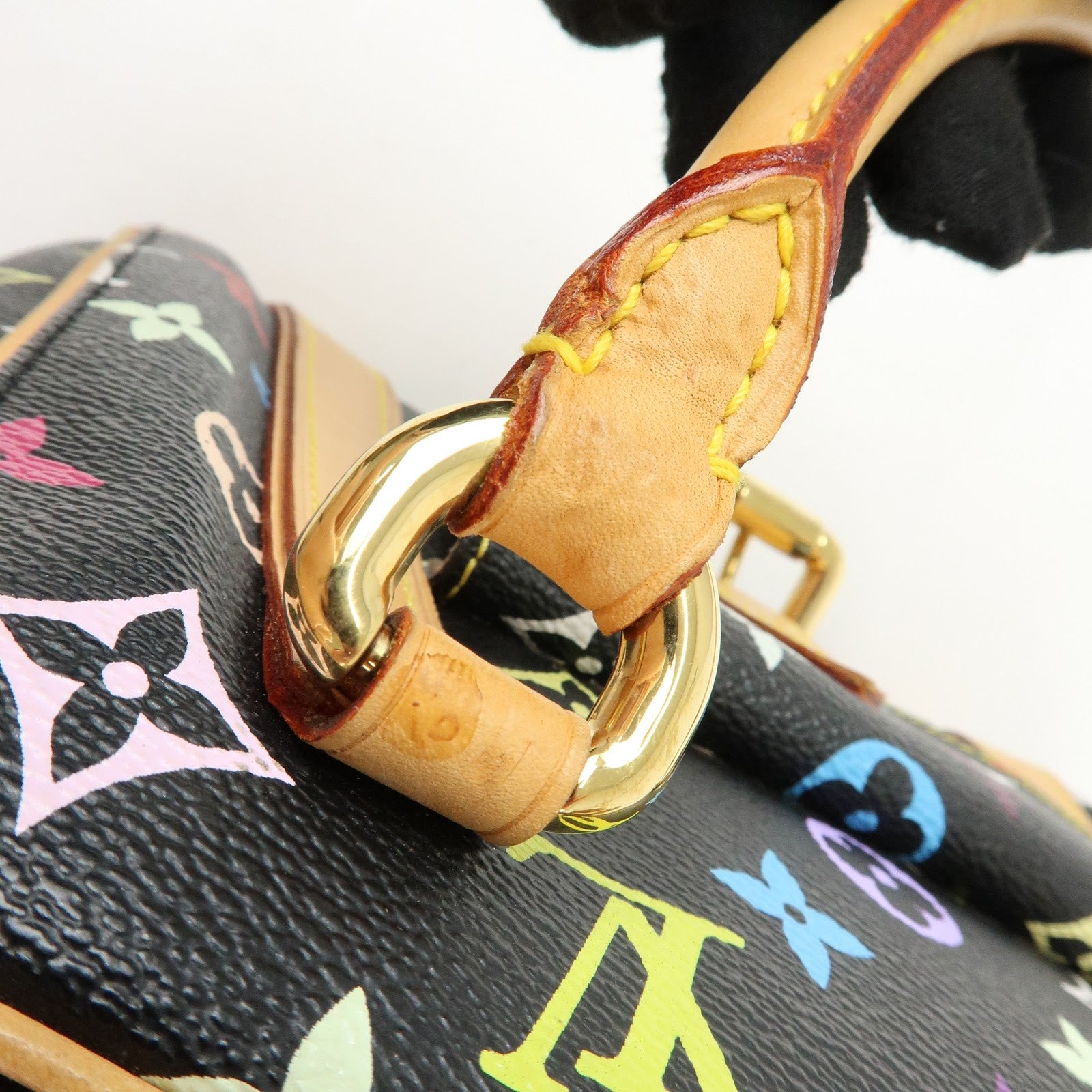 Louis Vuitton Monogram Multicolor Priscilla Hand Bag Noir M40097