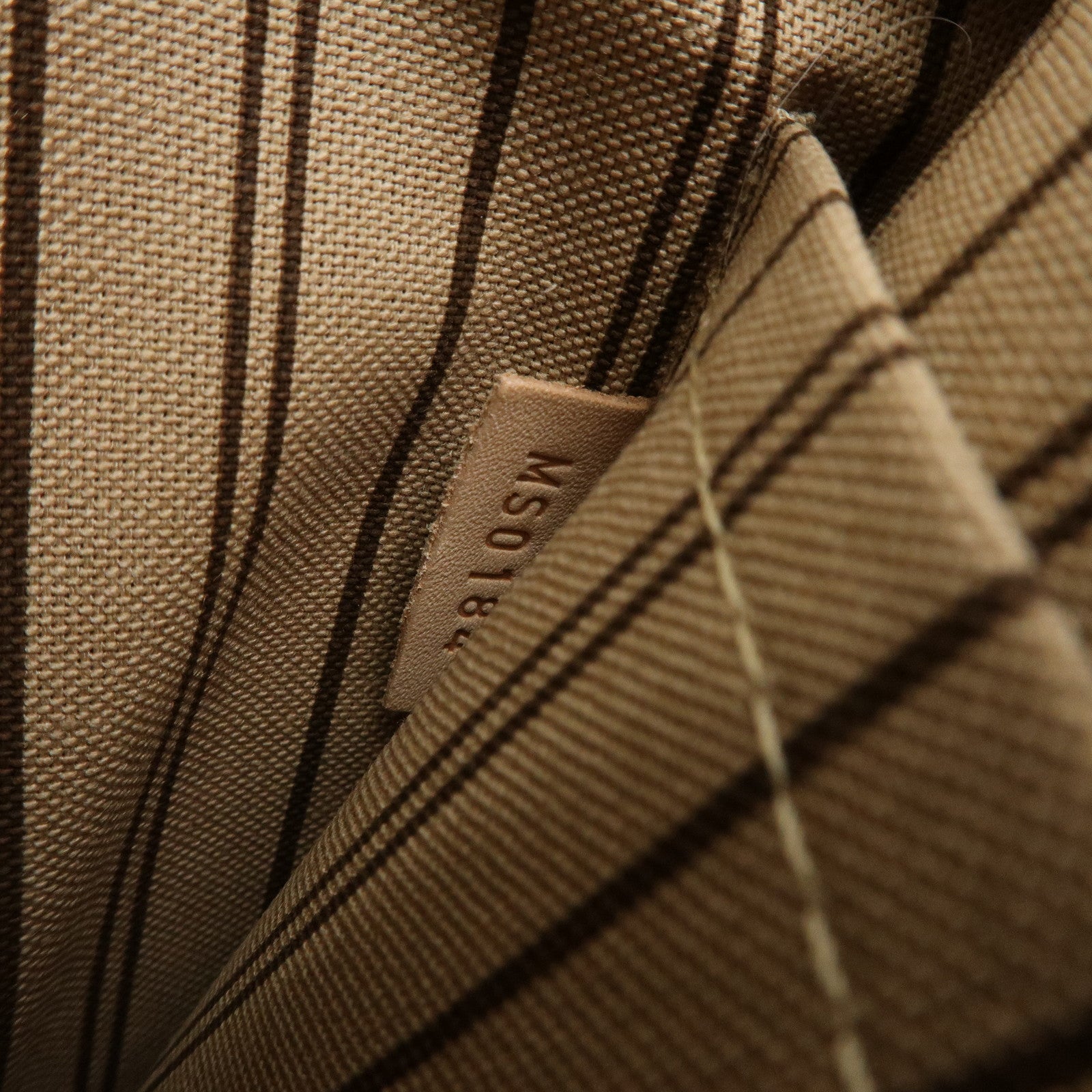 Louis Vuitton Monogram Pouch for Neverfull MM Tote Bag Brown