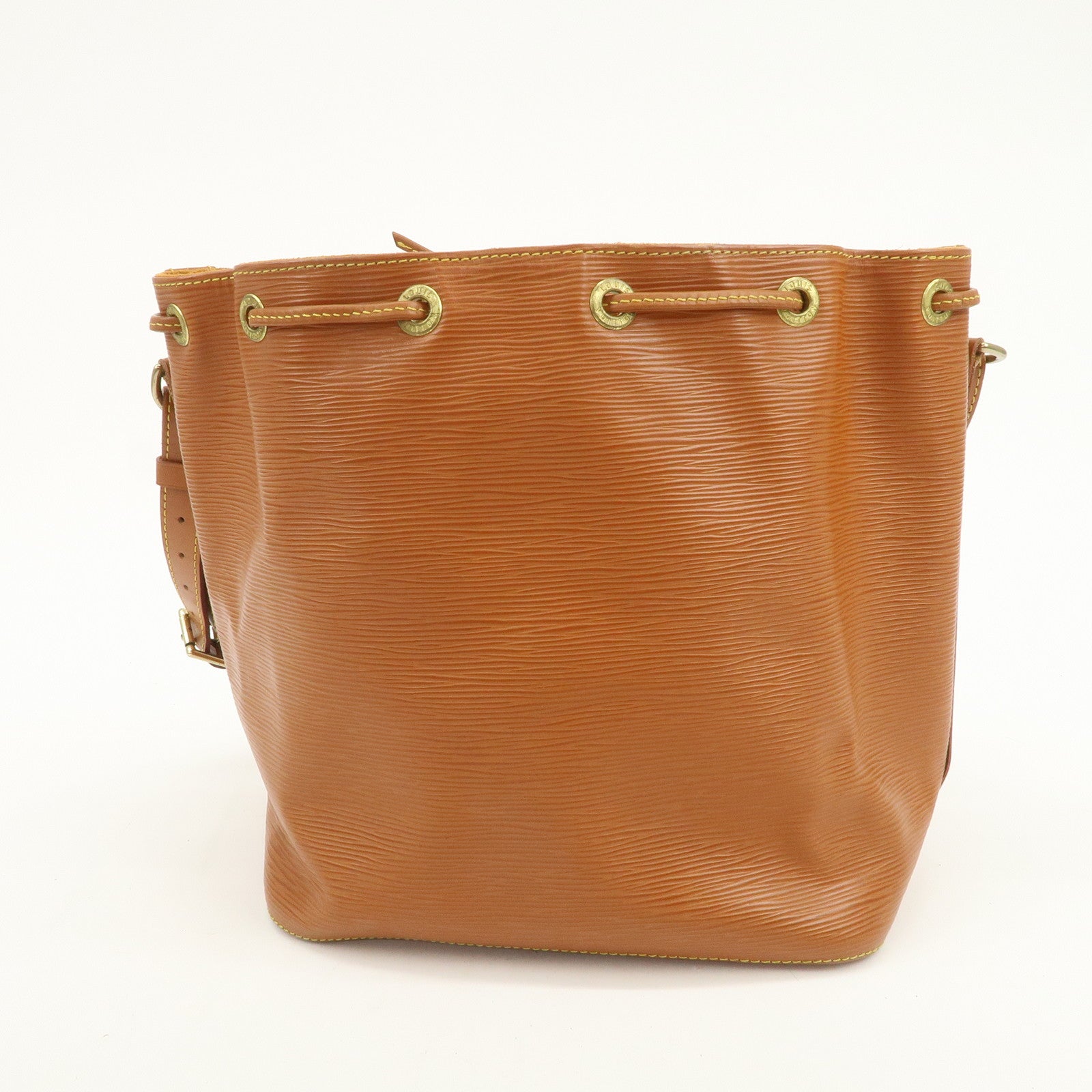 Louis Vuitton Epi Leather Petit Noe Shoulder Bag Zipang Gold M44108