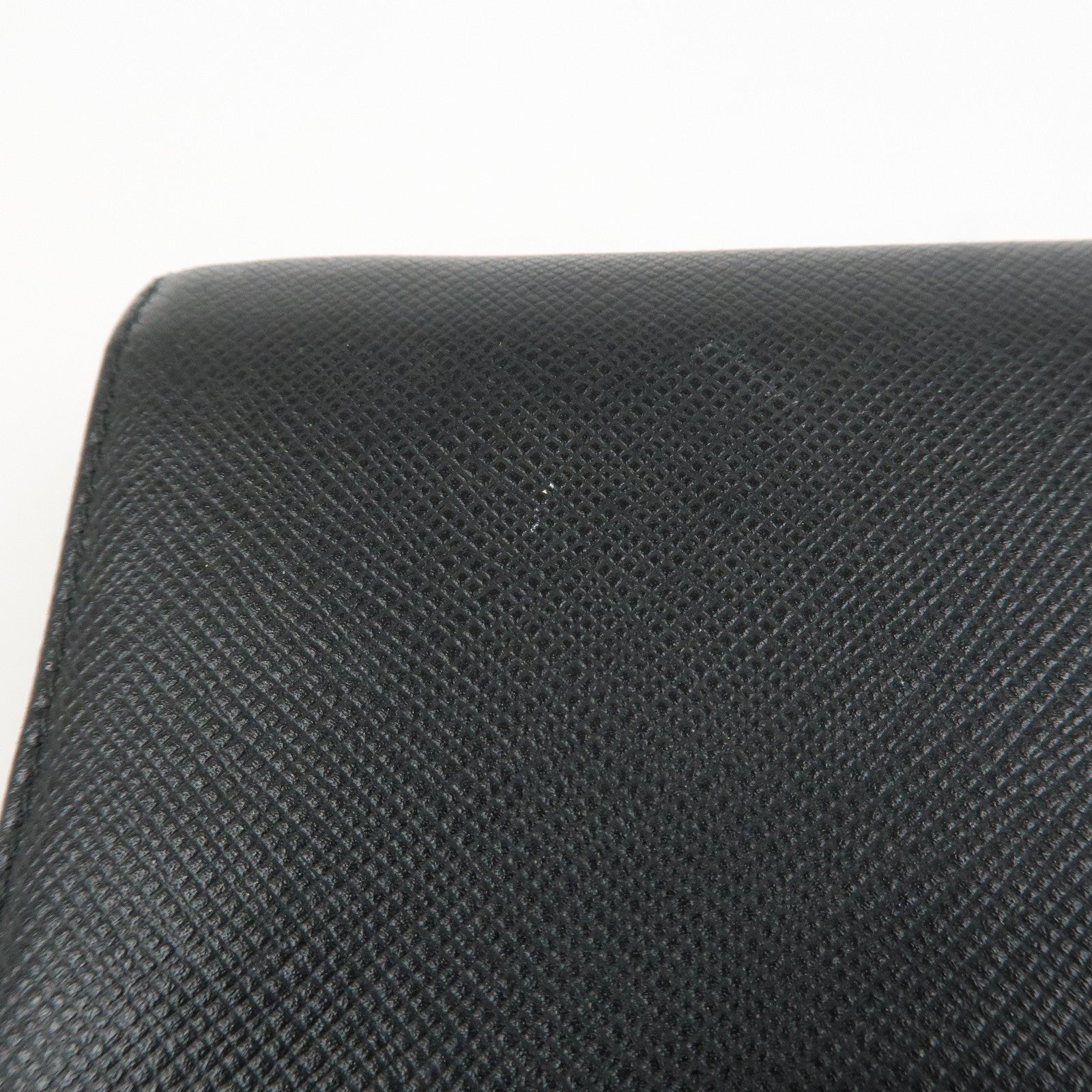 PRADA Saffiano Leather Flap Bi-Fold Long Wallet Black 1MH132