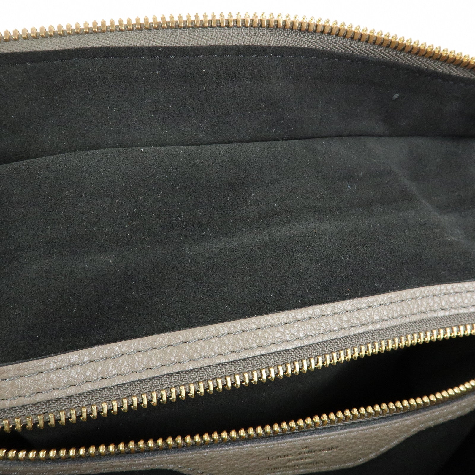 Louis Vuitton Monogram Mahina Stella PM 2Way Hand Bag Taupe M93063